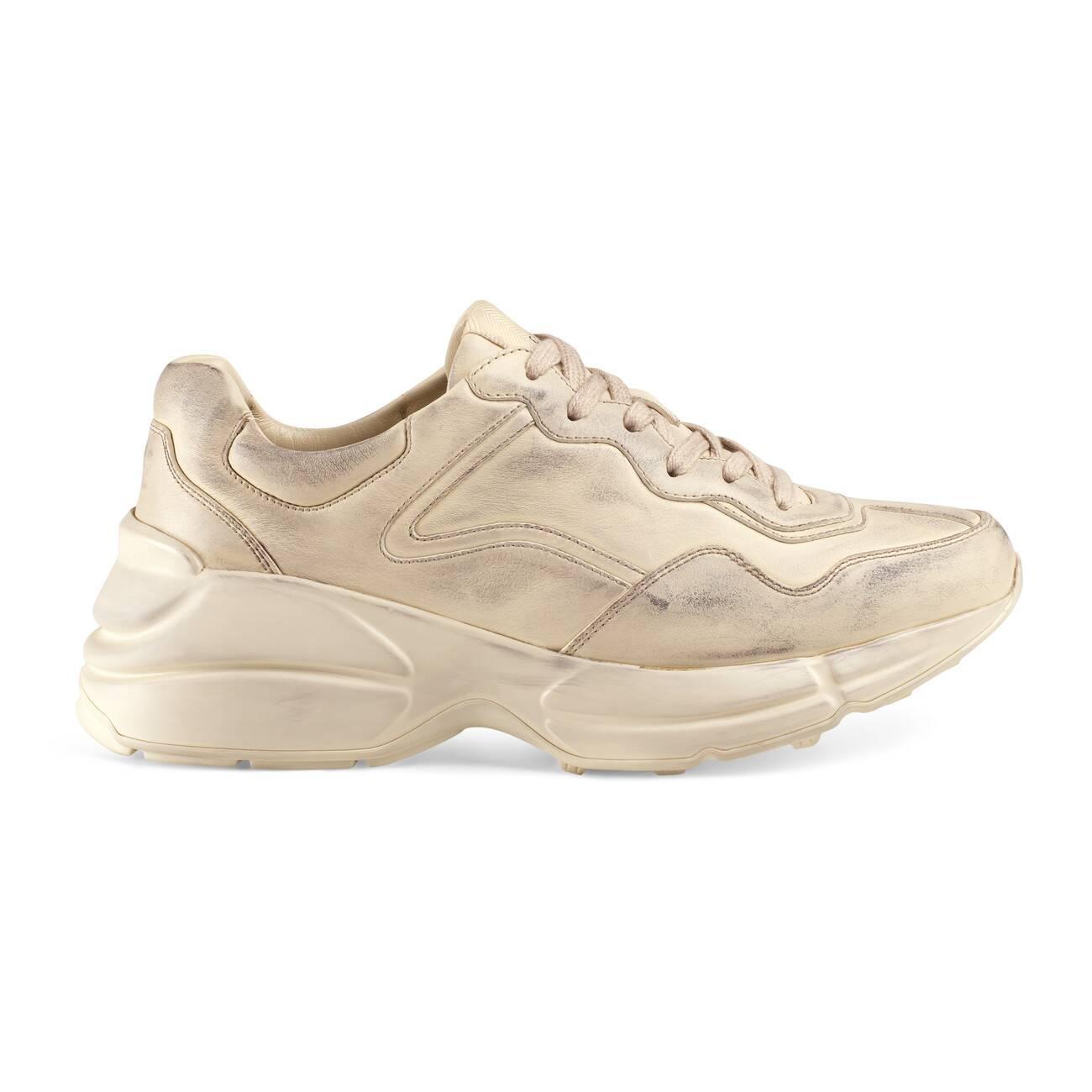 womens gucci rhyton sneakers