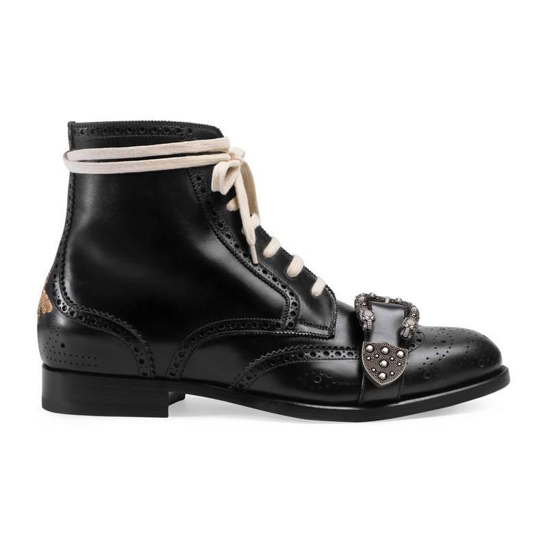Gucci Queercore Brogue Boot for Men | Lyst