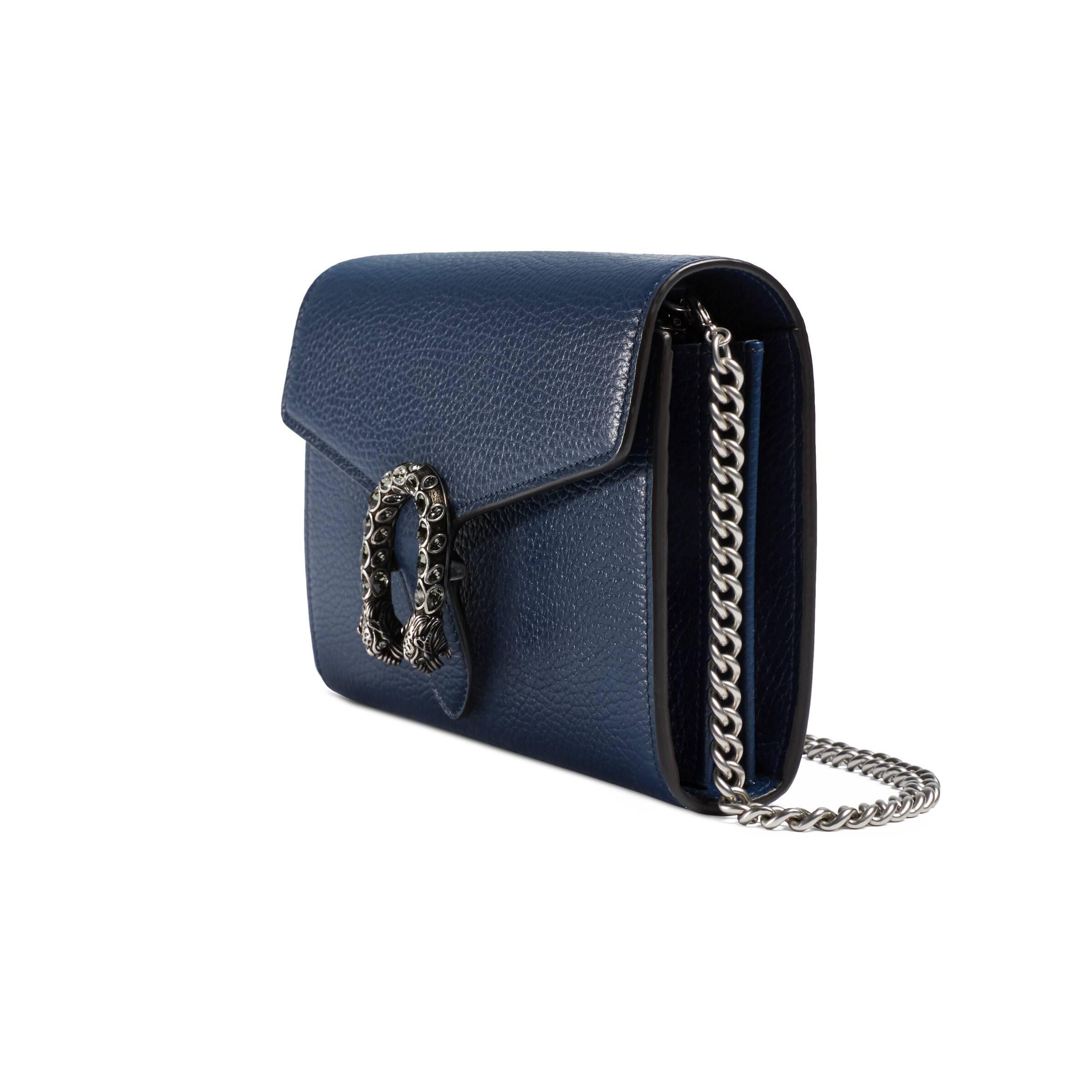 gucci dionysus leather mini chain shoulder bag