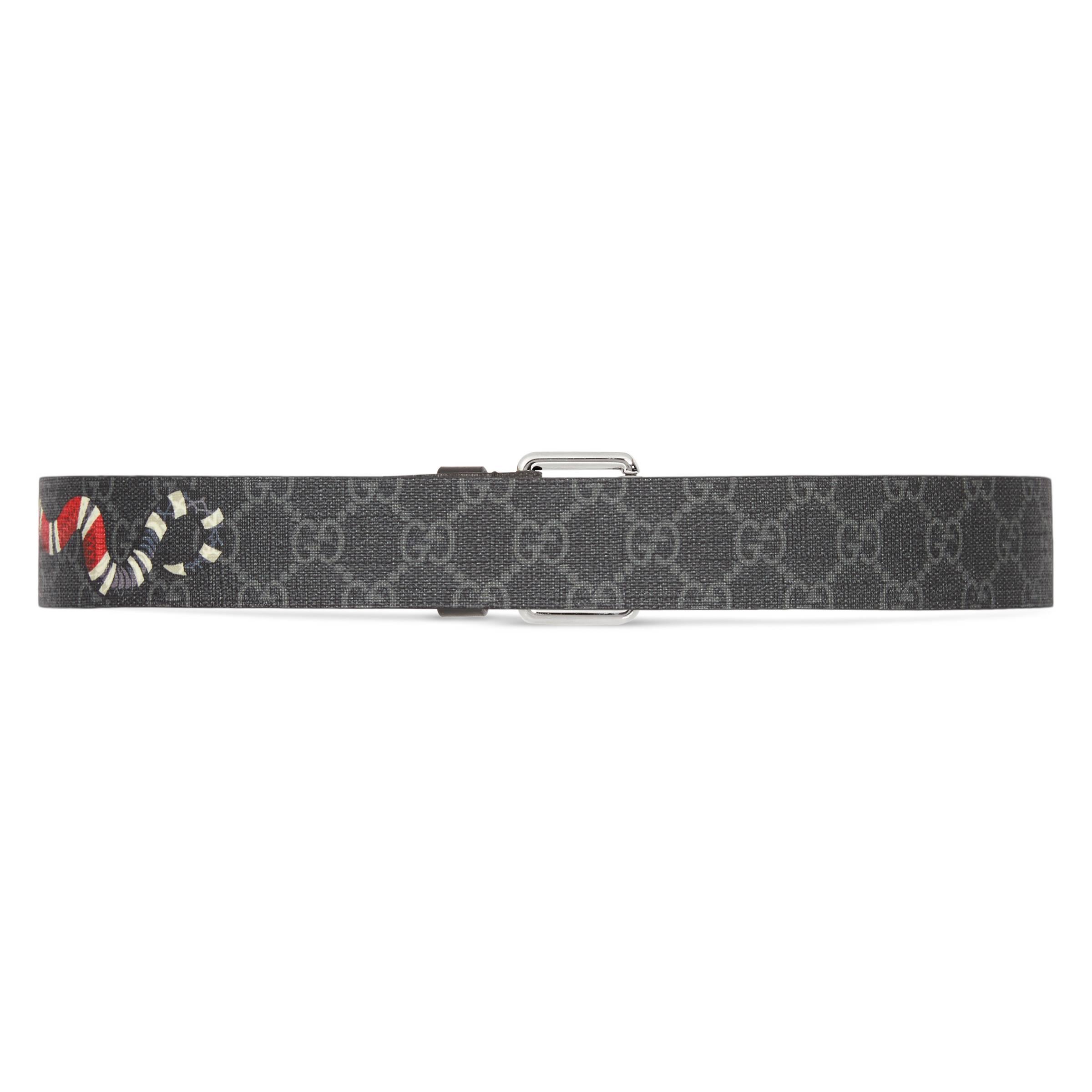 Gucci Leather Belt With Snake in Black for Men - Save 39% - Lyst