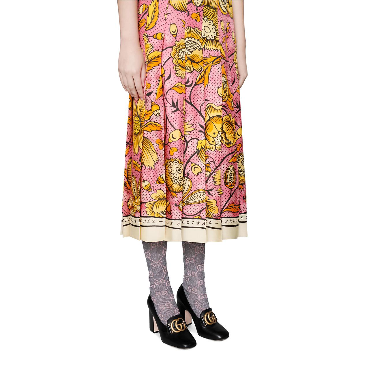 gucci lurex interlocking g socks