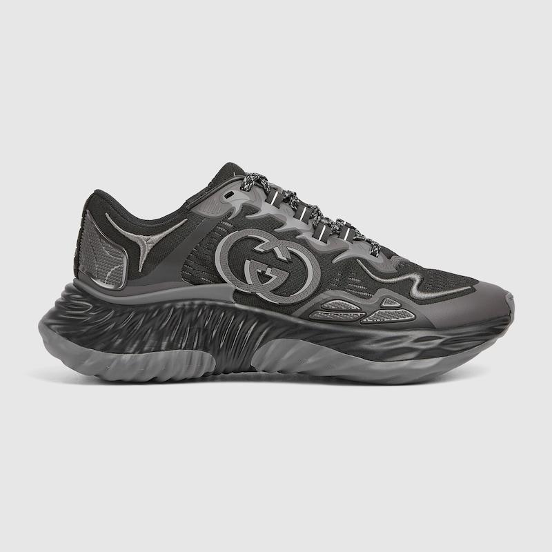 Gucci Ripple Splash Sneakers in Black for Men | Lyst