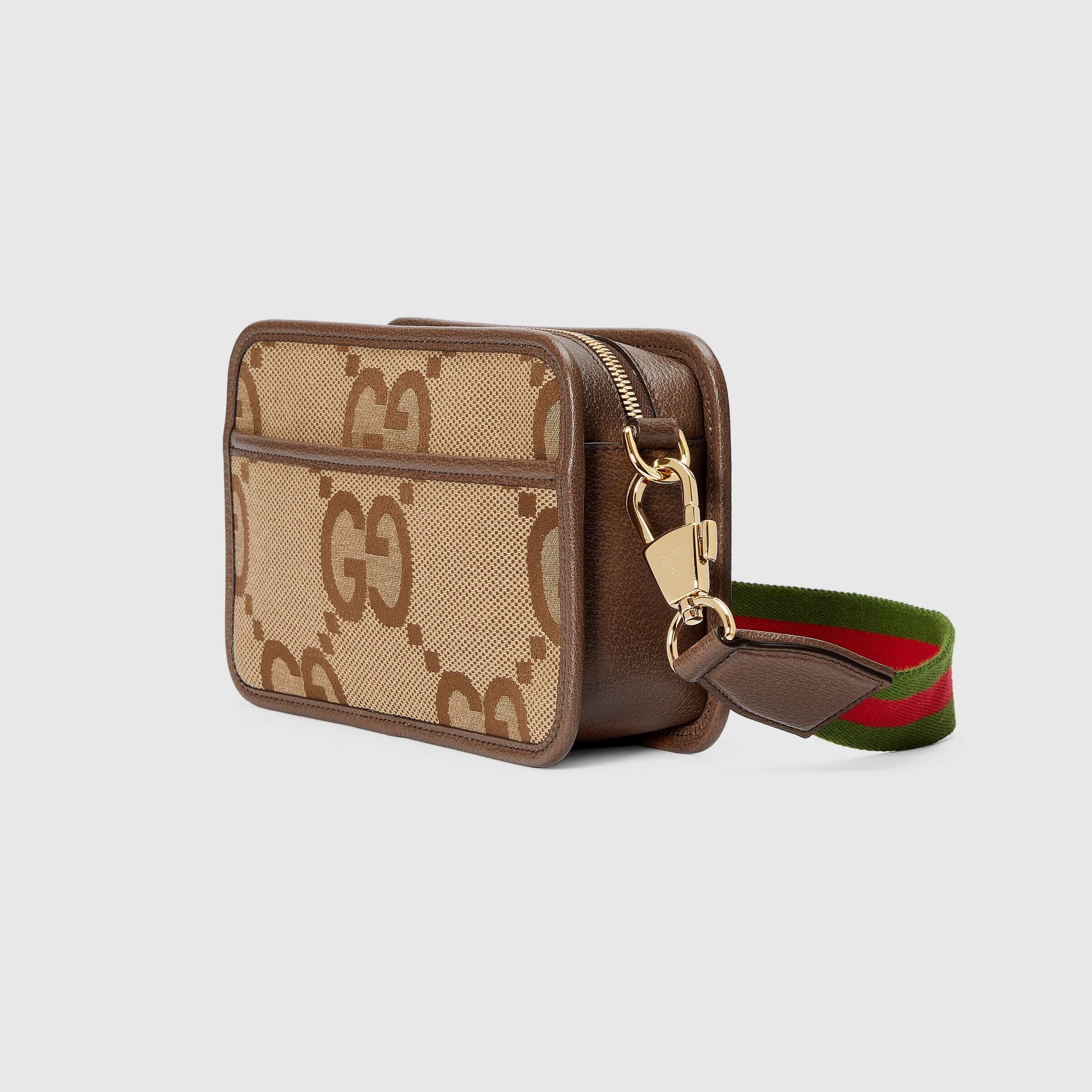 Gucci Jumbo GG Mini Bag in Brown for Men | Lyst