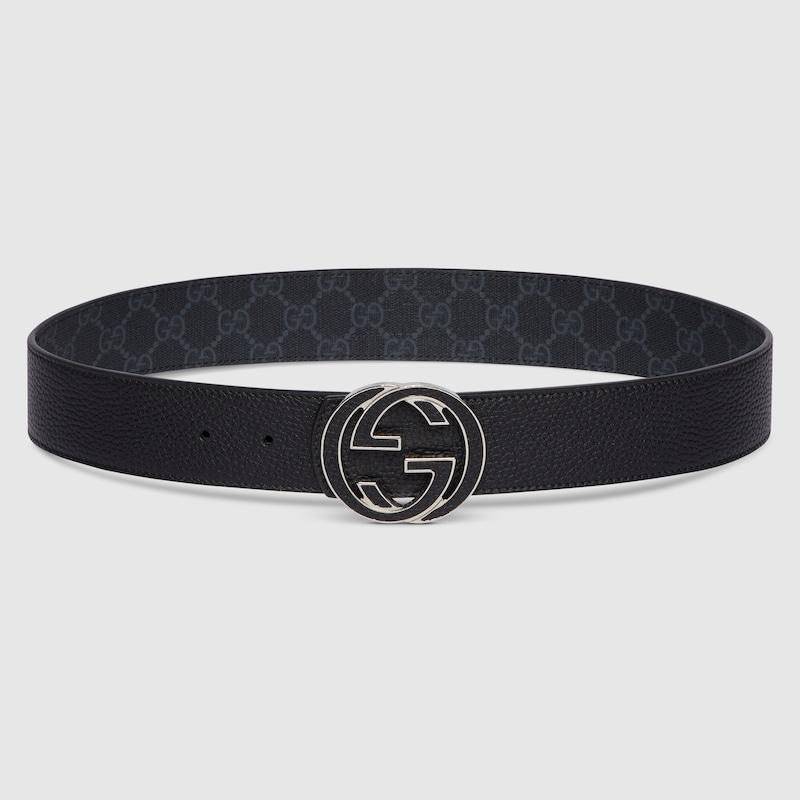 GUCCI ブラック GGロゴ ベルト GUCCI ブラック GGロゴ ベルト 75 - メルカリ