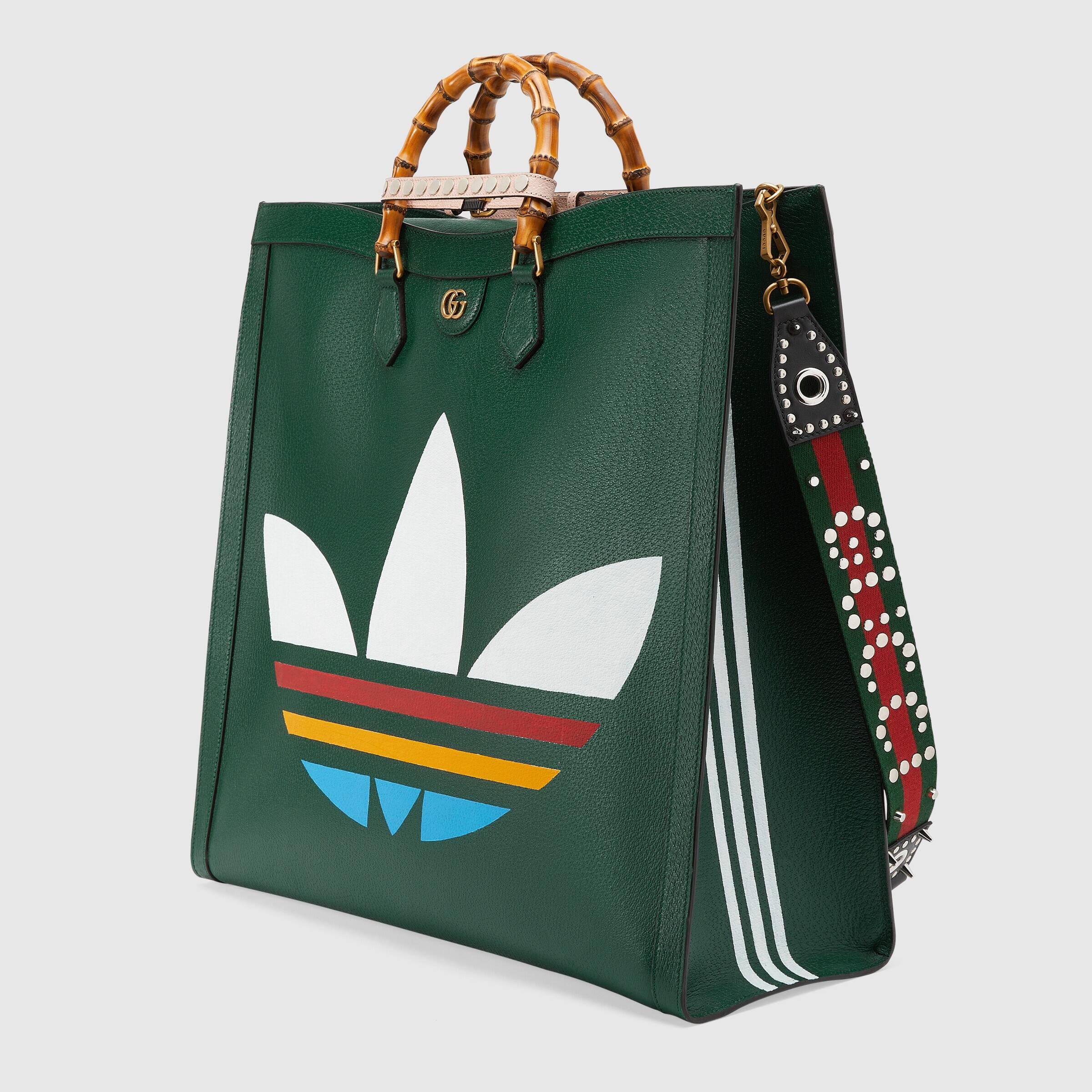 Green adidas bag top