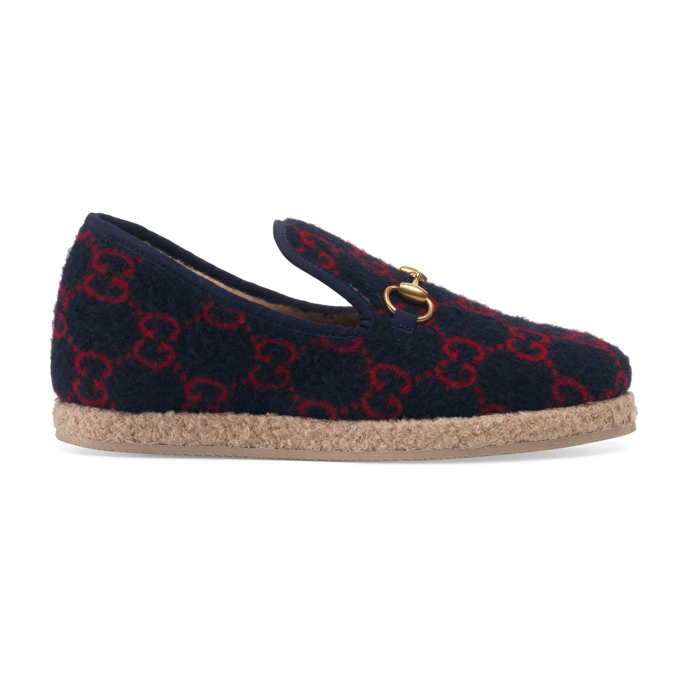 women's gg wool loafer