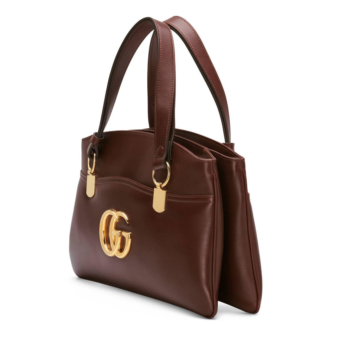 gucci arli large top handle bag