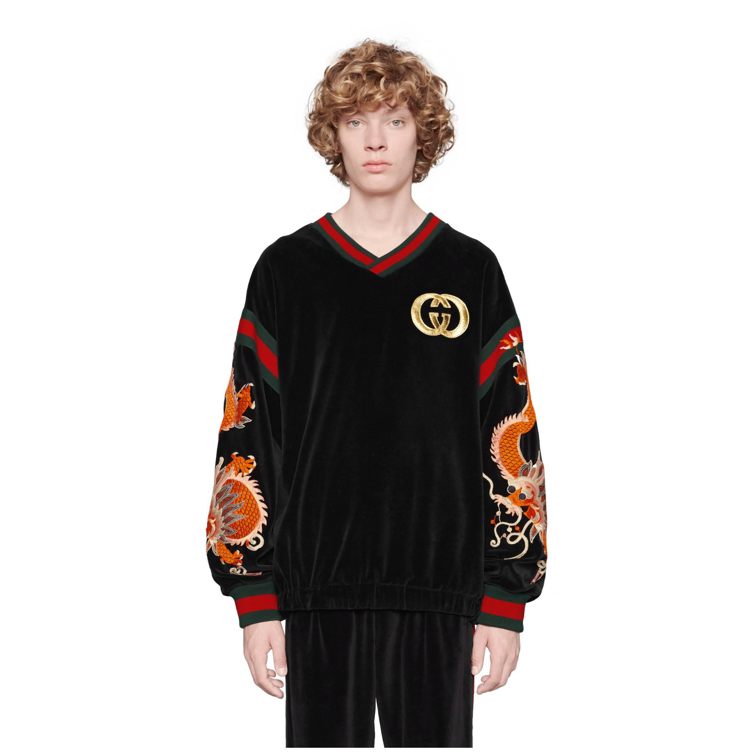 dapper dan gucci sweatshirt