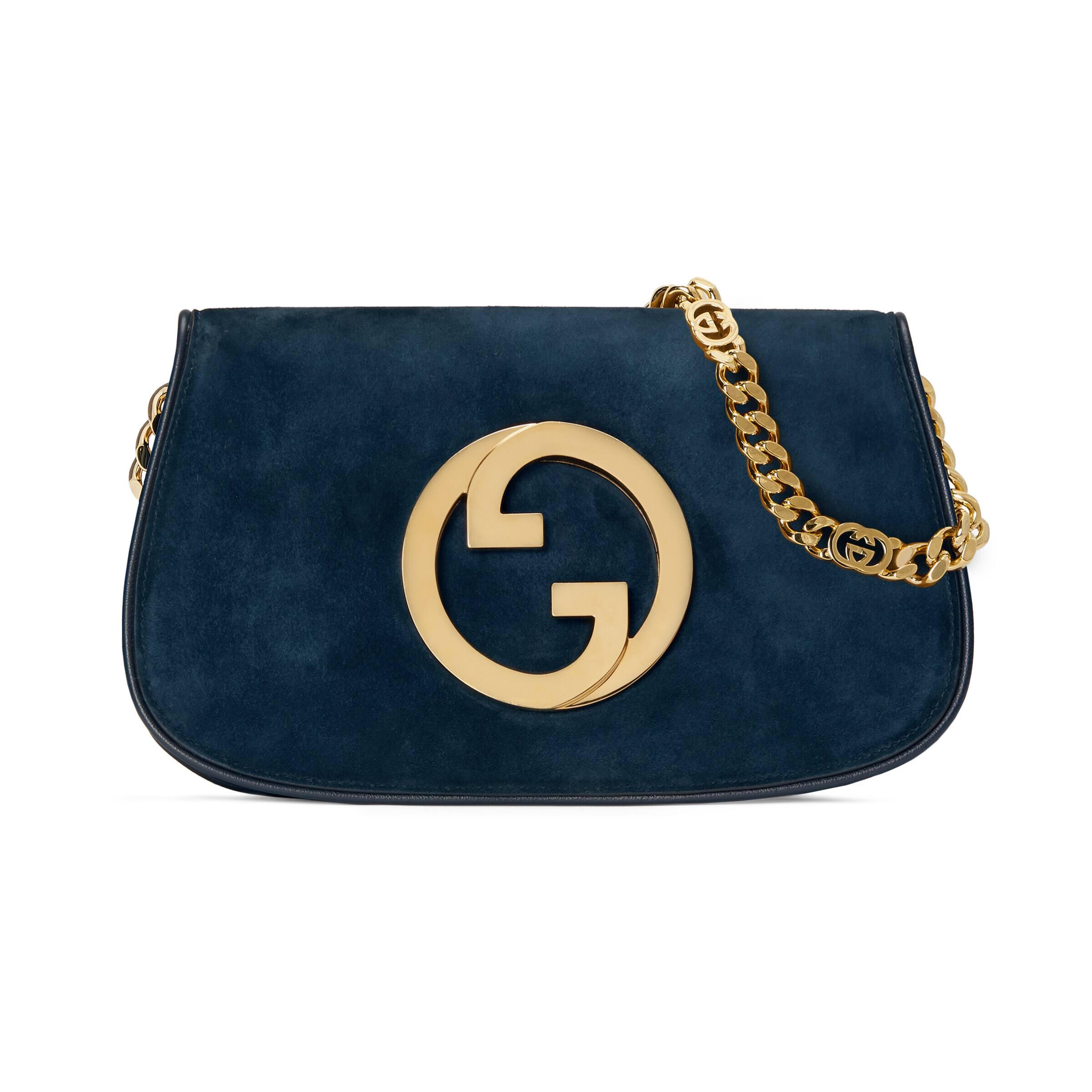 Gucci Blondie small shoulder bag in Black Leather