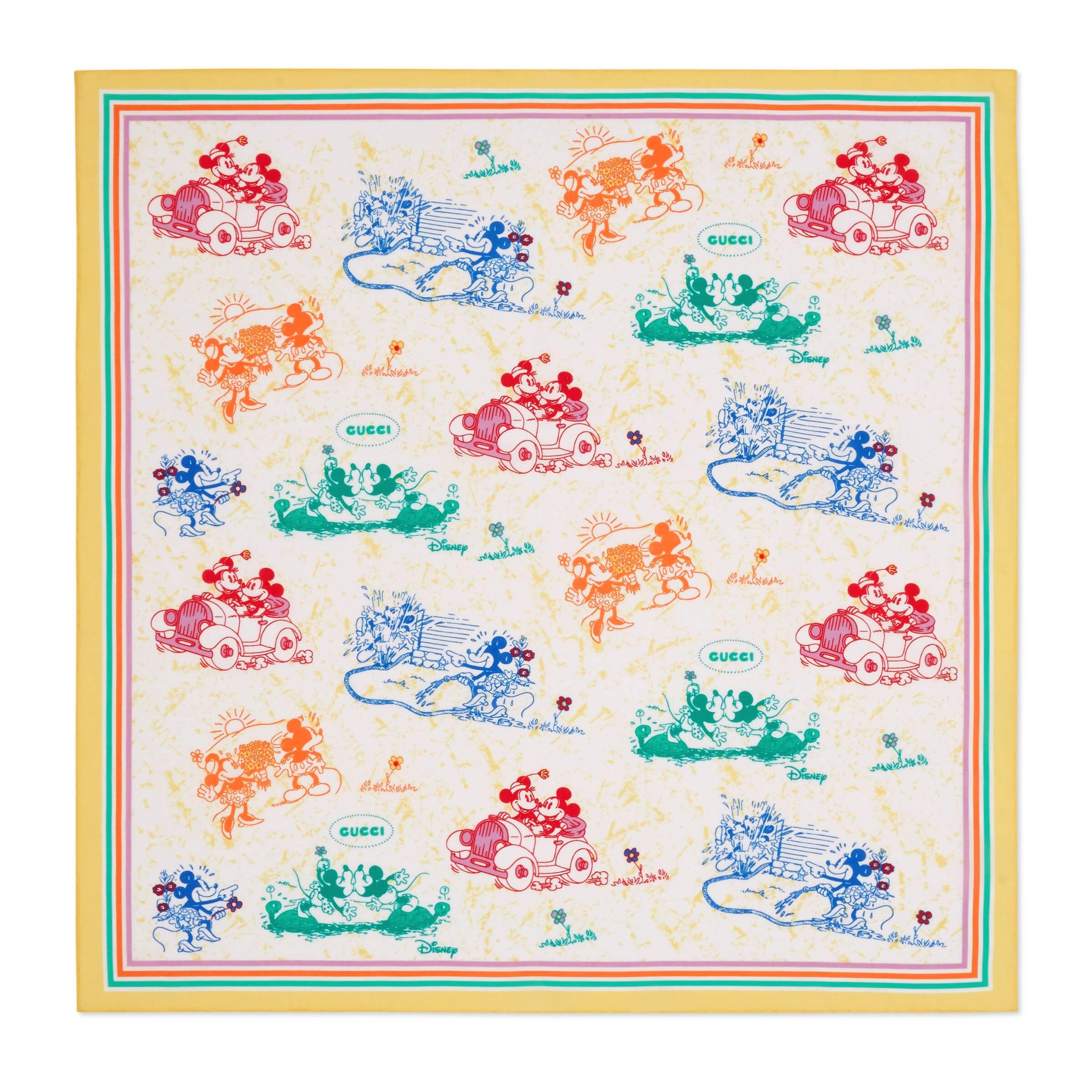 gucci mickey scarf