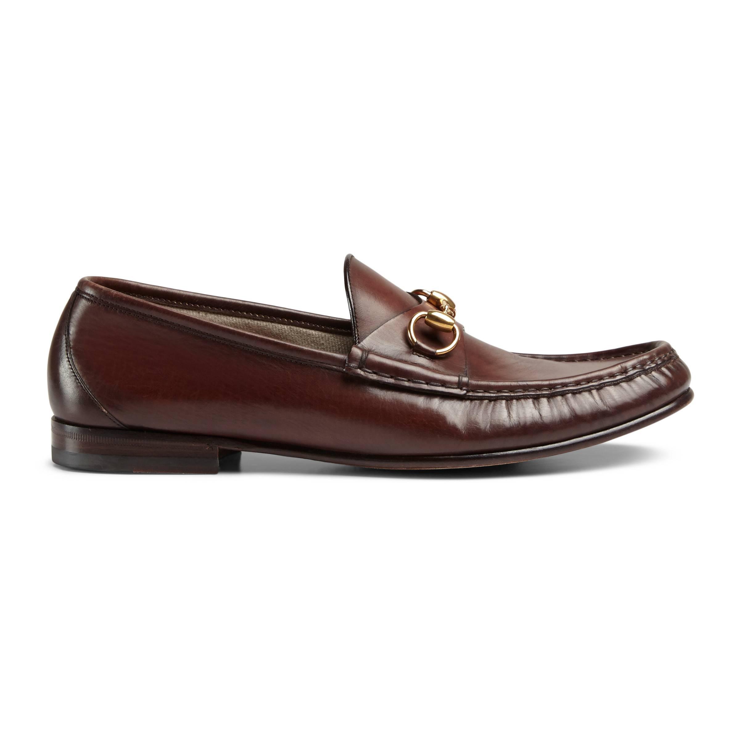 Gucci 1953 Horsebit Loafer In Leather in Brown for Men - Save 24% - Lyst