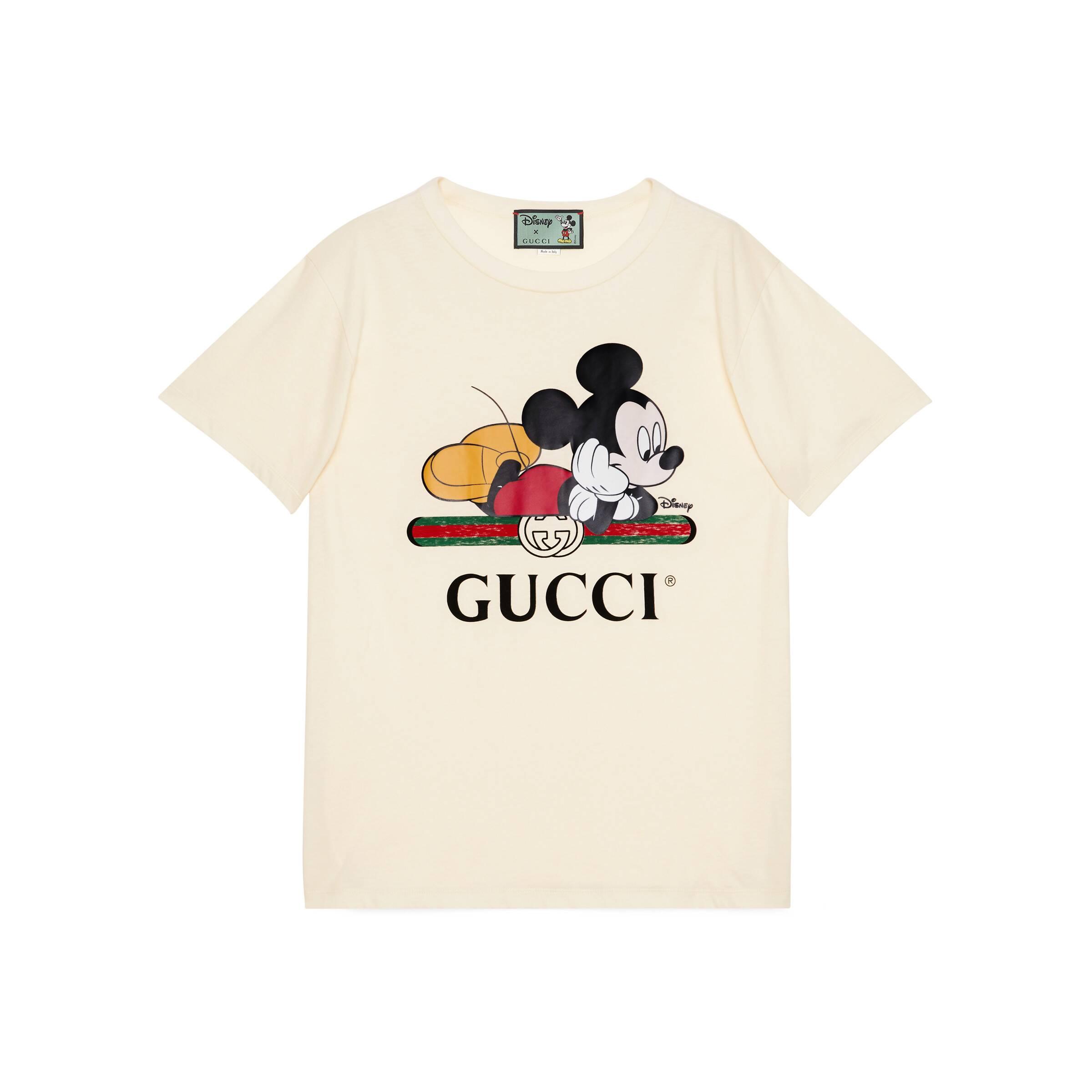 Gucci Cotton Disney X Oversize Tshirt in White Lyst