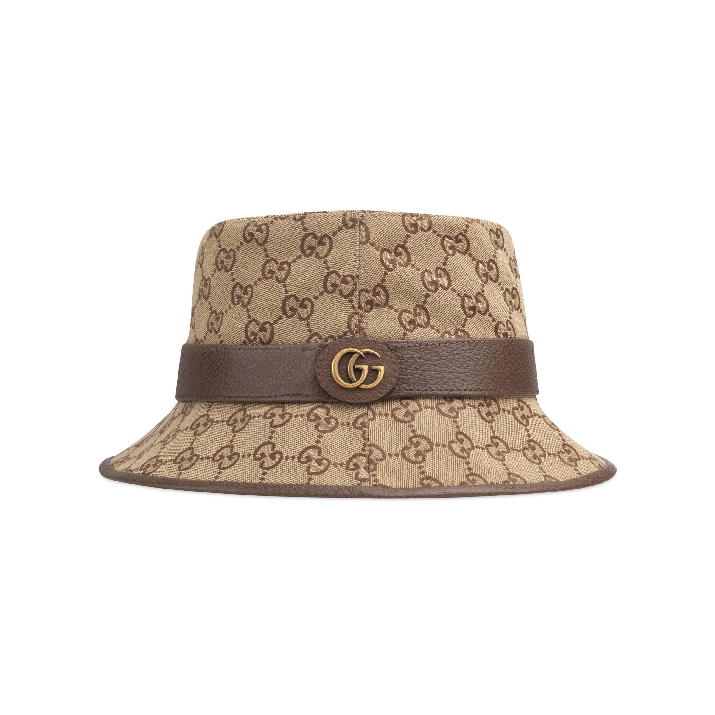 Gucci Monogrammed Canvas Bucket Hat in Beige (Natural) for Men - Save 32% -  Lyst