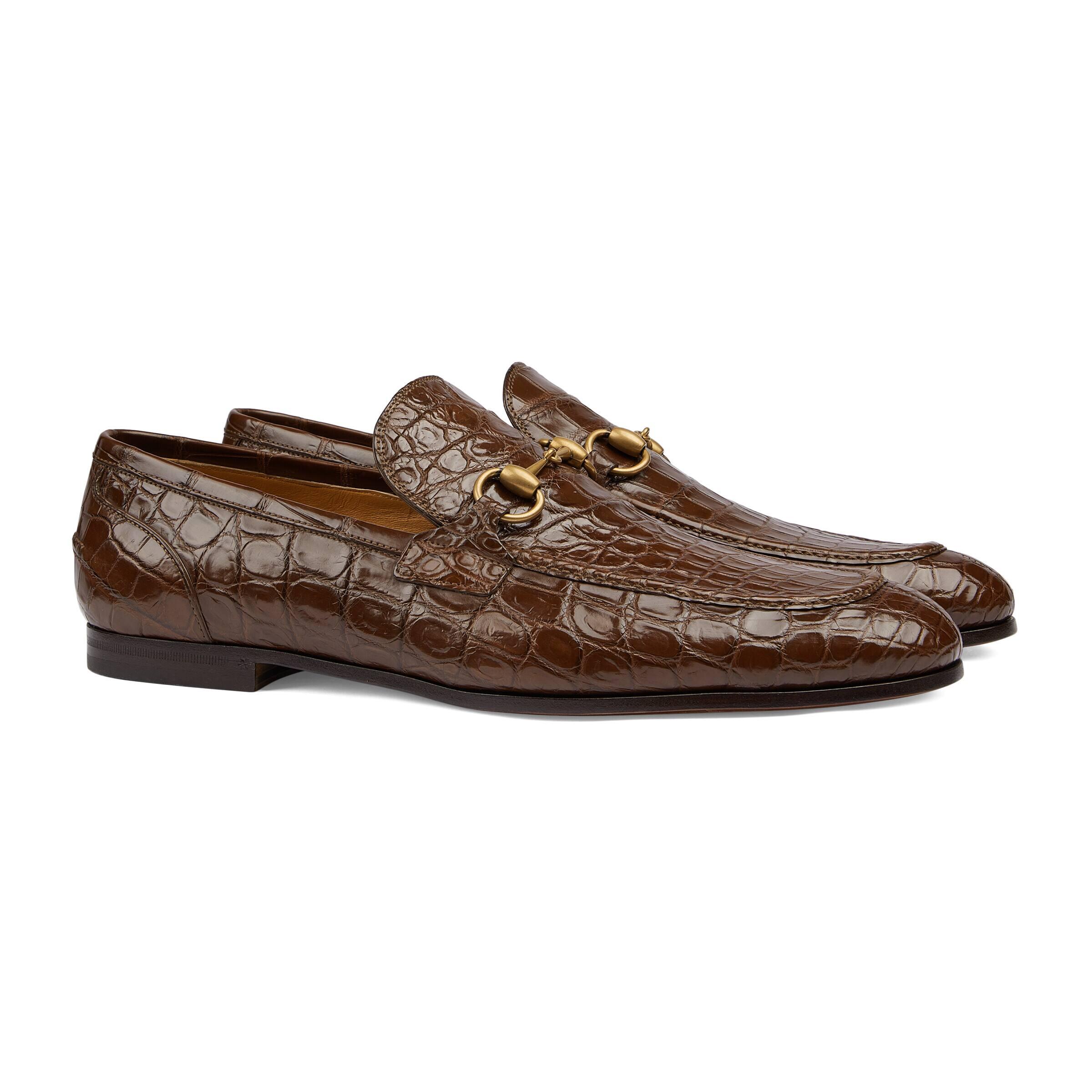 Gucci Jordaan Loafer in Brown for Men 
