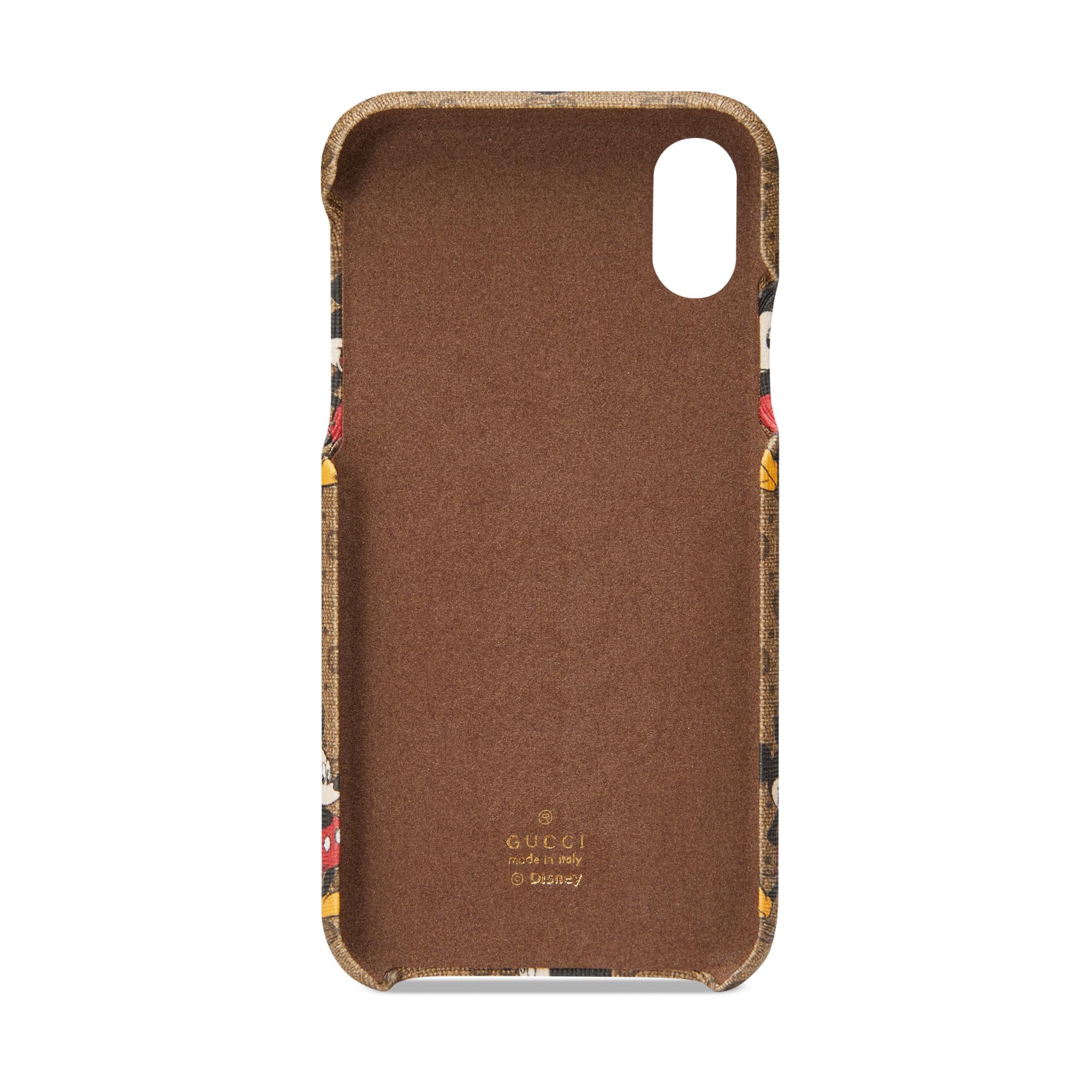 Gucci Disney X Iphone X/xs Case in Natural for Men | Lyst