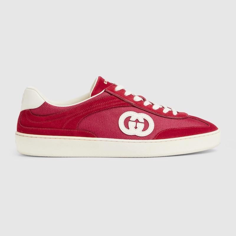 Gucci Interlocking G Sneakers in Red for Men Lyst UK