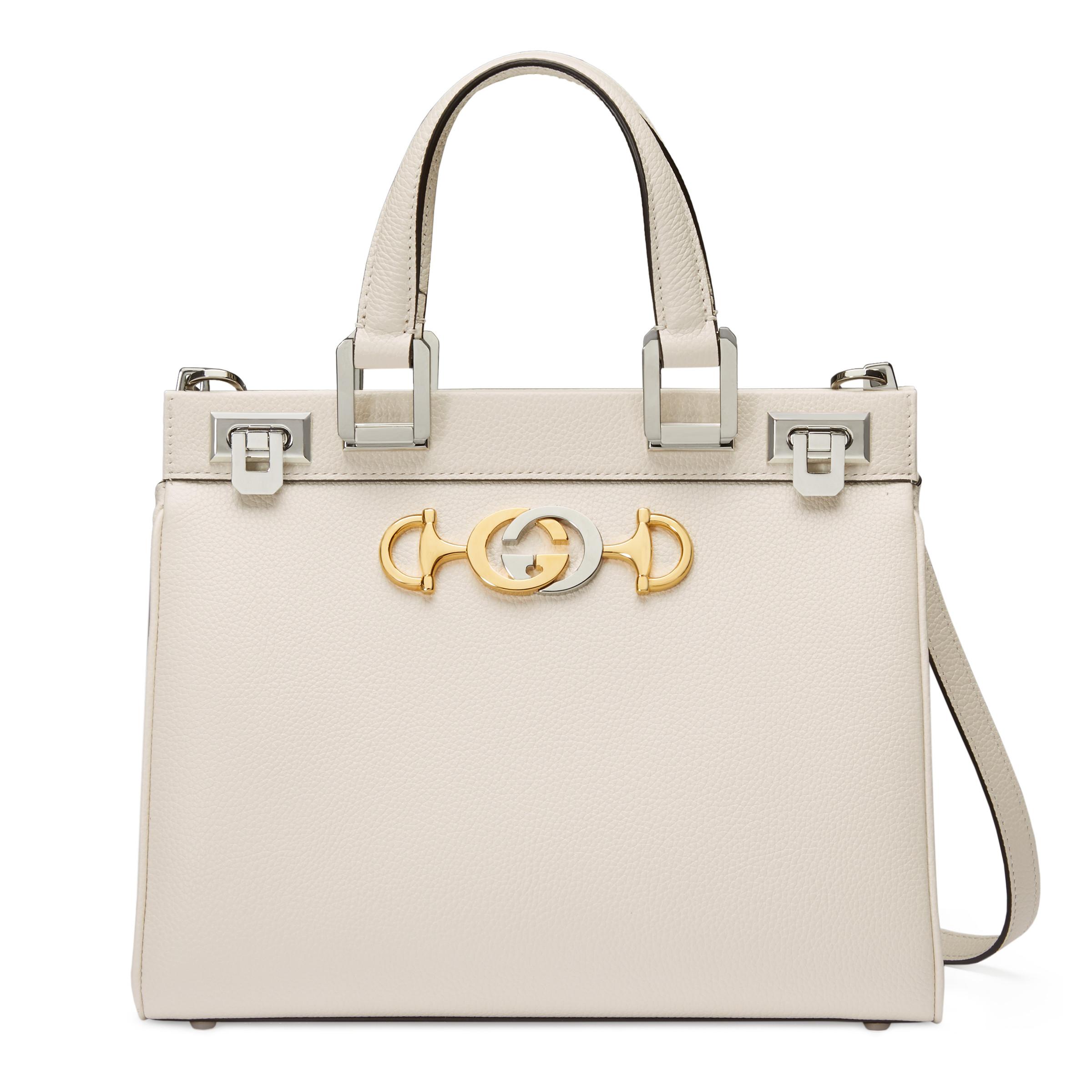 gucci zumi grainy leather small shoulder bag