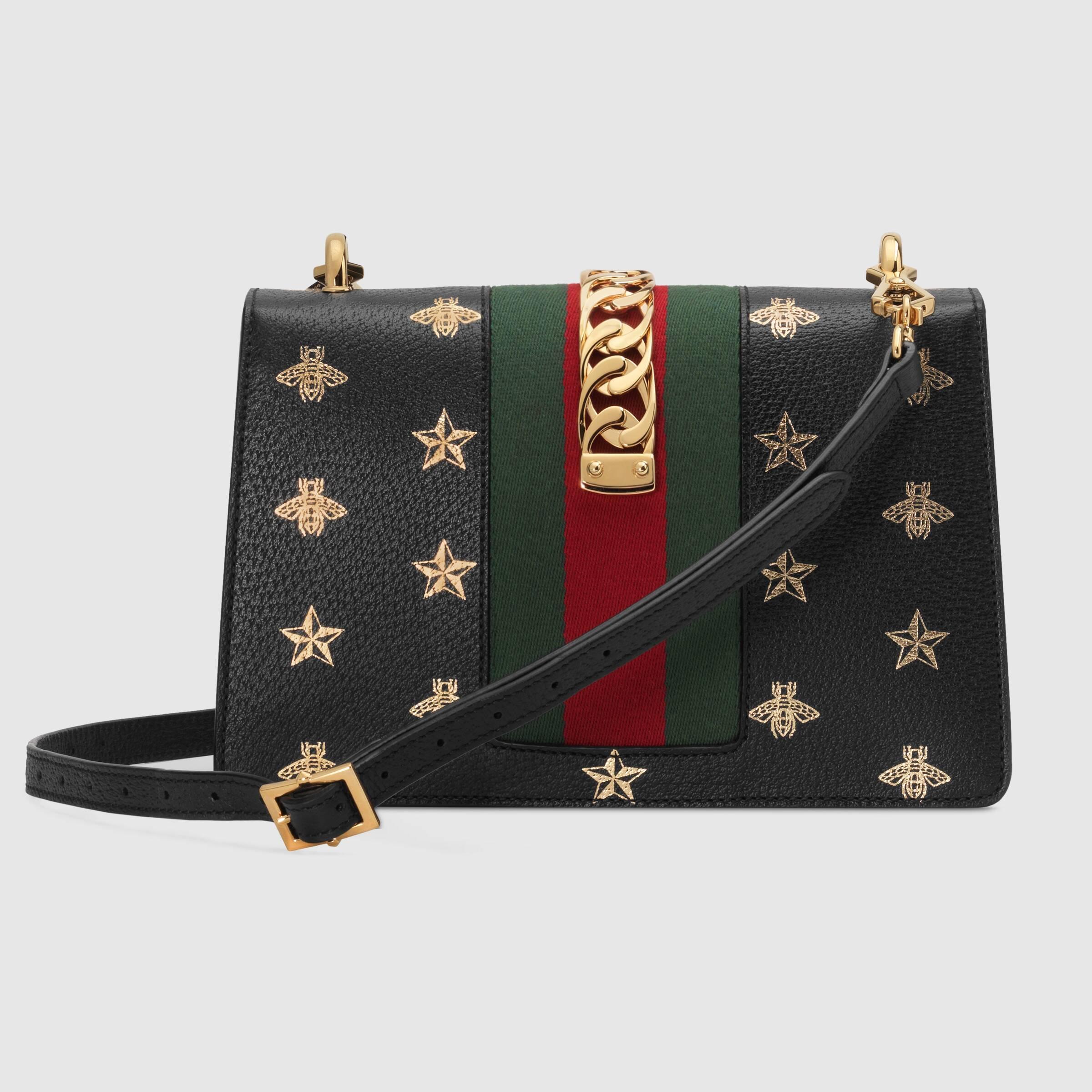 Gucci 【公式】 (グッチ)〔シルヴィ〕ビー(ハチ)&スター スモール