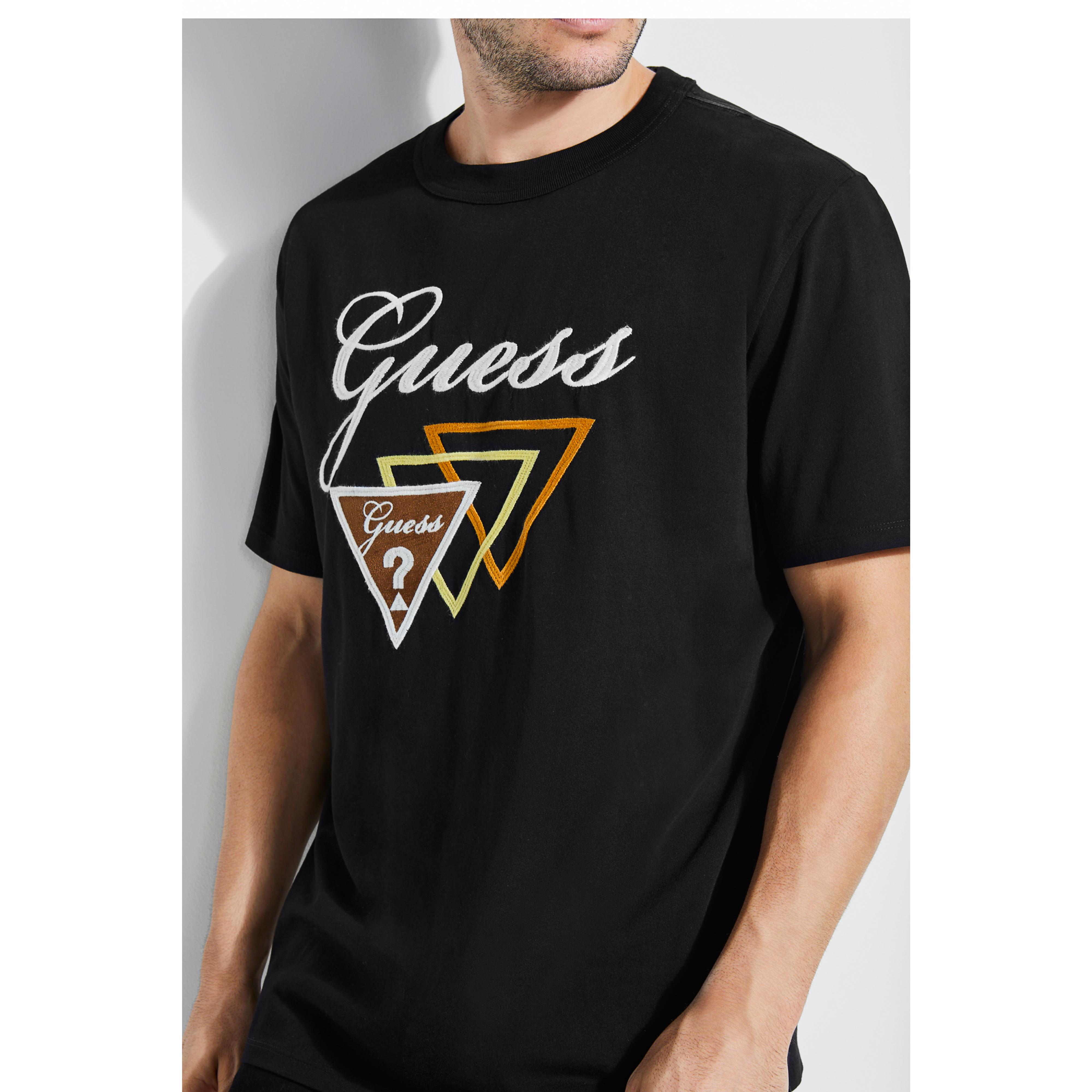 guess script t shirt