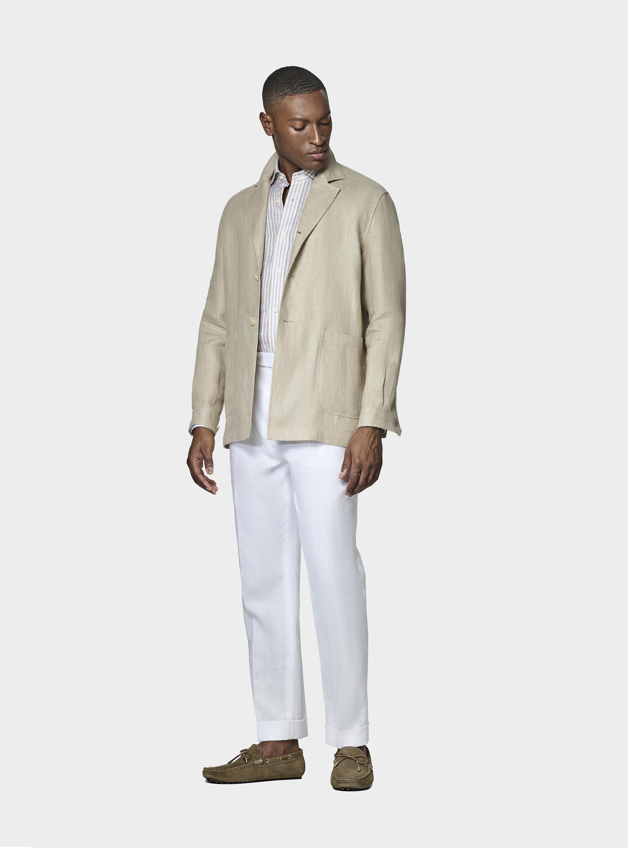 Vitale Barberis Giacca In Lino Vitale Barberis Canonico Abito