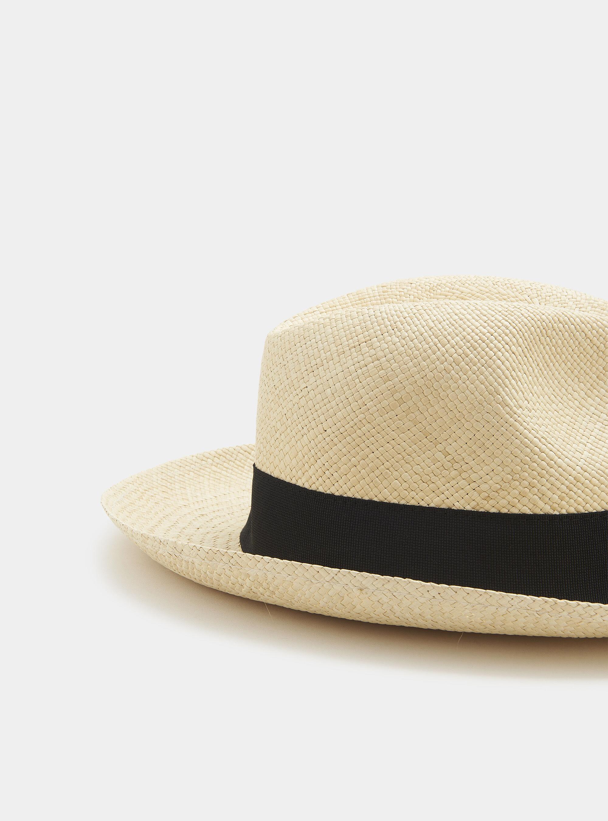 Cappello panama con fascia da Uomo di Gutteridge in Neutro | Lyst