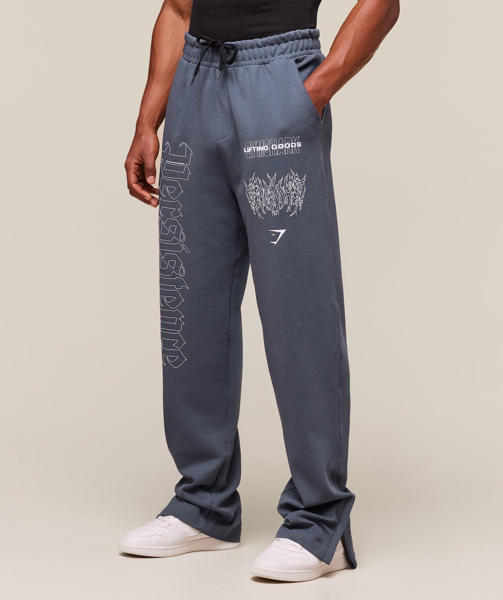 GYMSHARK Carlos Belcast X Rest Day Track Pant in Blue for Men | Lyst