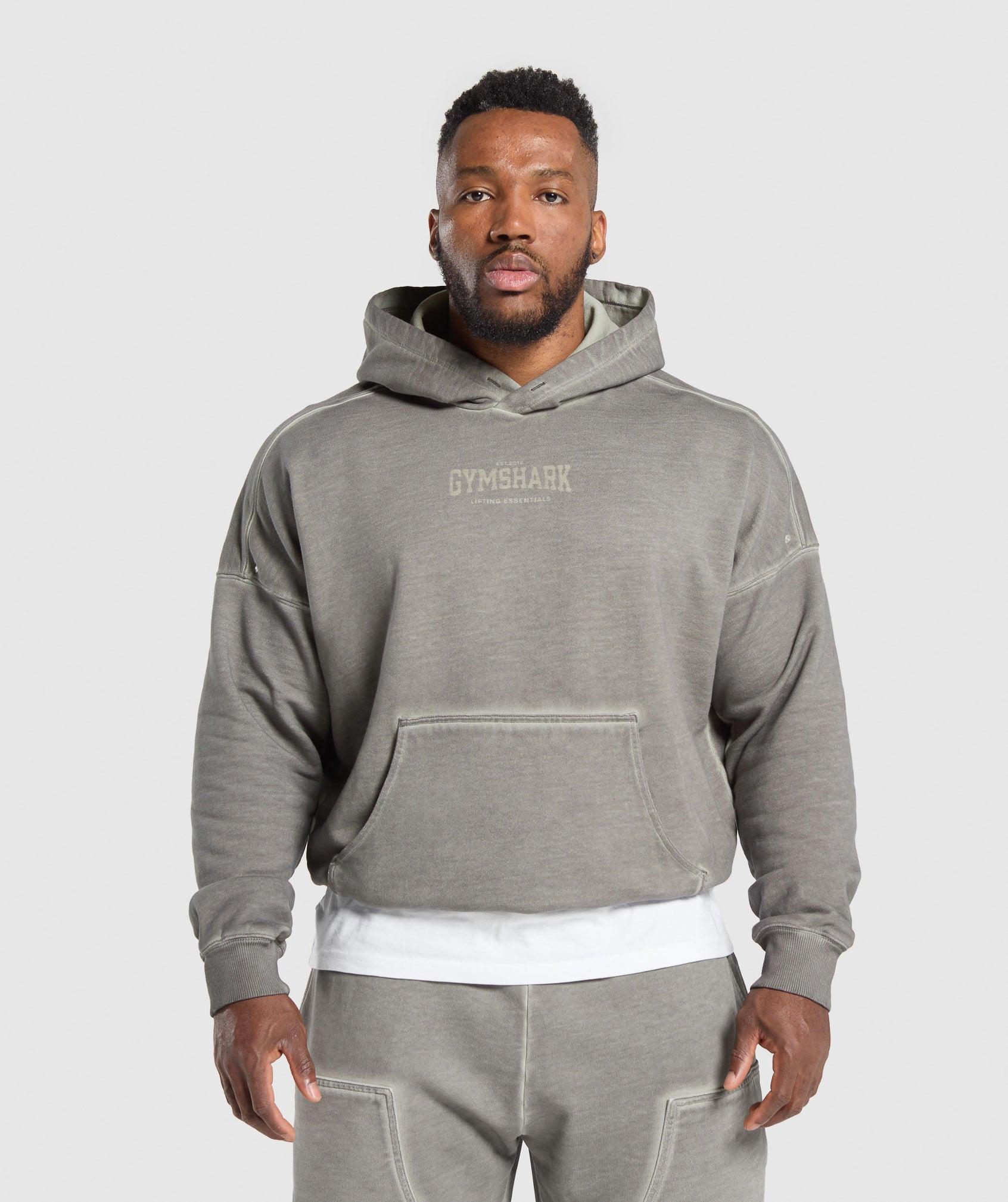 Gymshark grey fashion hoodie