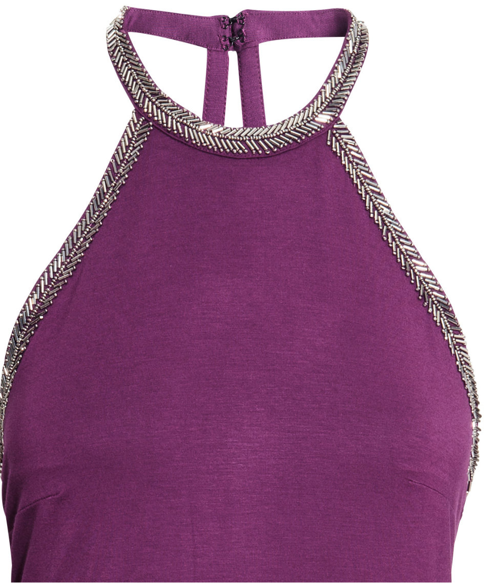 HM Cocktail Dress Purple
