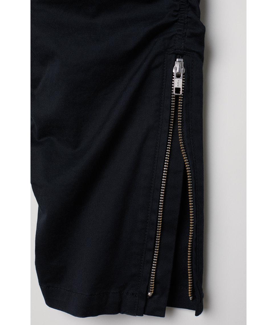 H\u0026M Cotton Twill Joggers With Zips in 