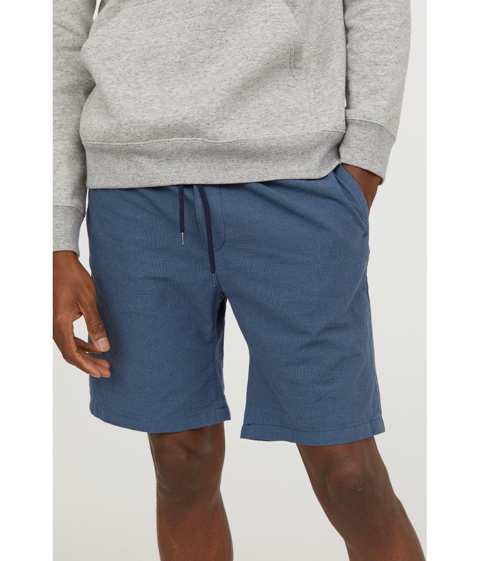 h&m cotton shorts
