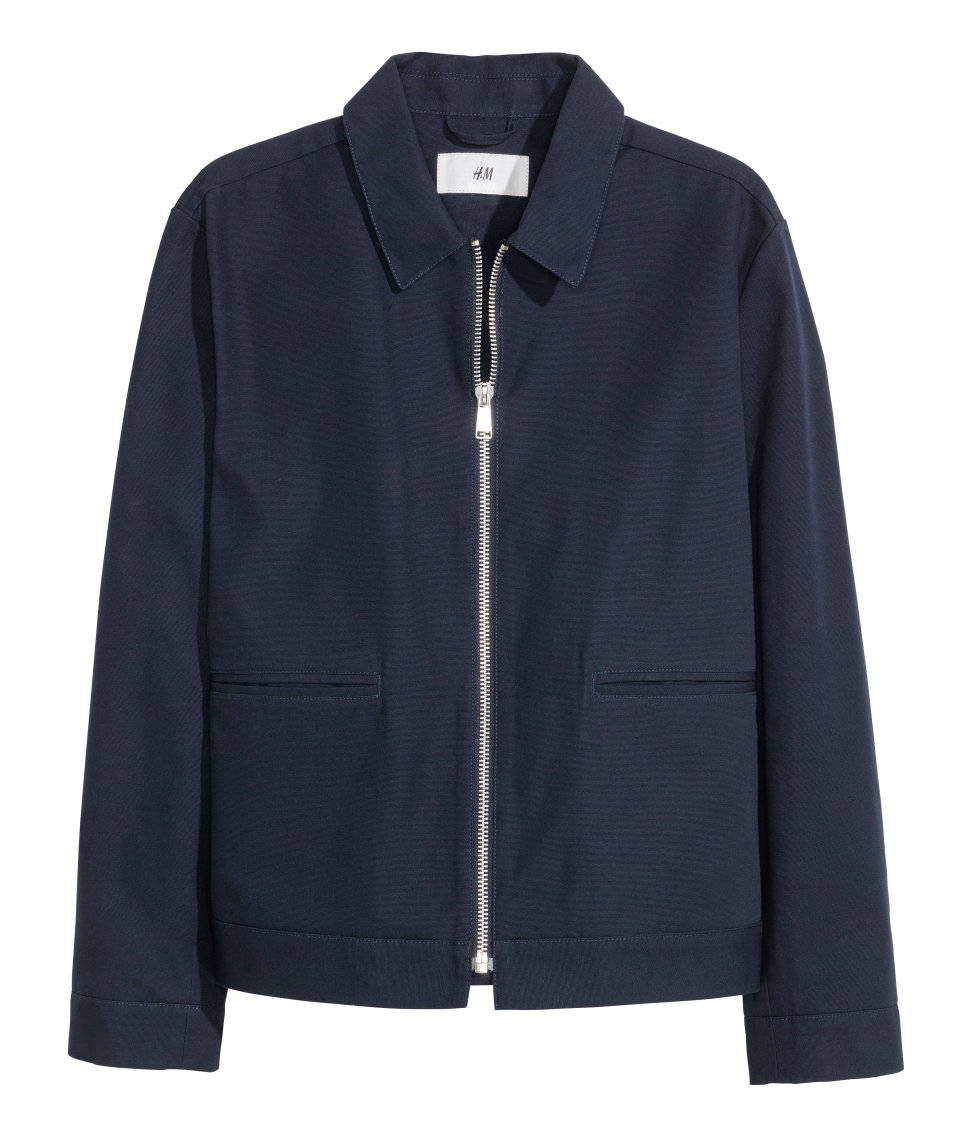 Canvas Jacket in Blue for |