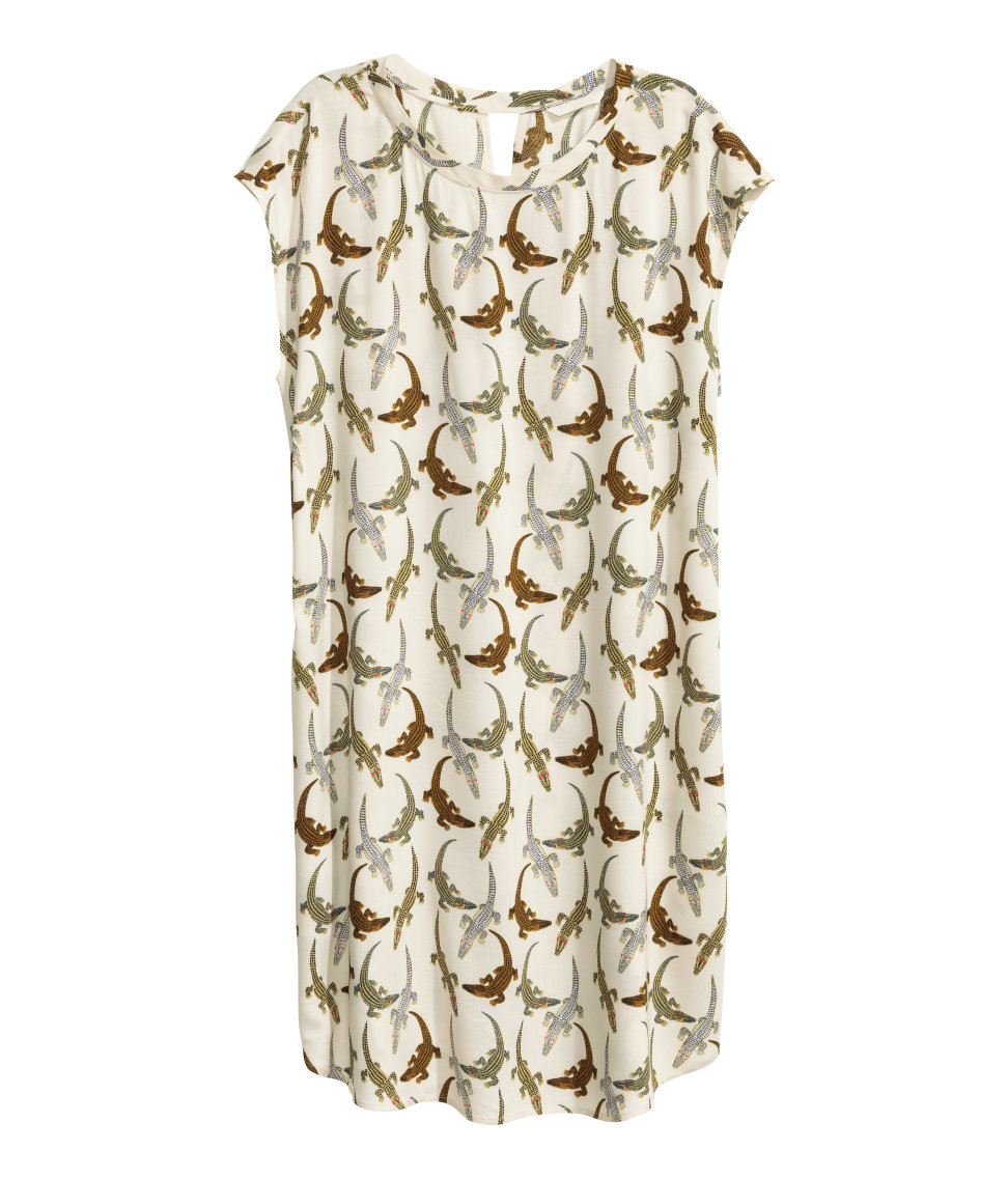 hm patterned dress