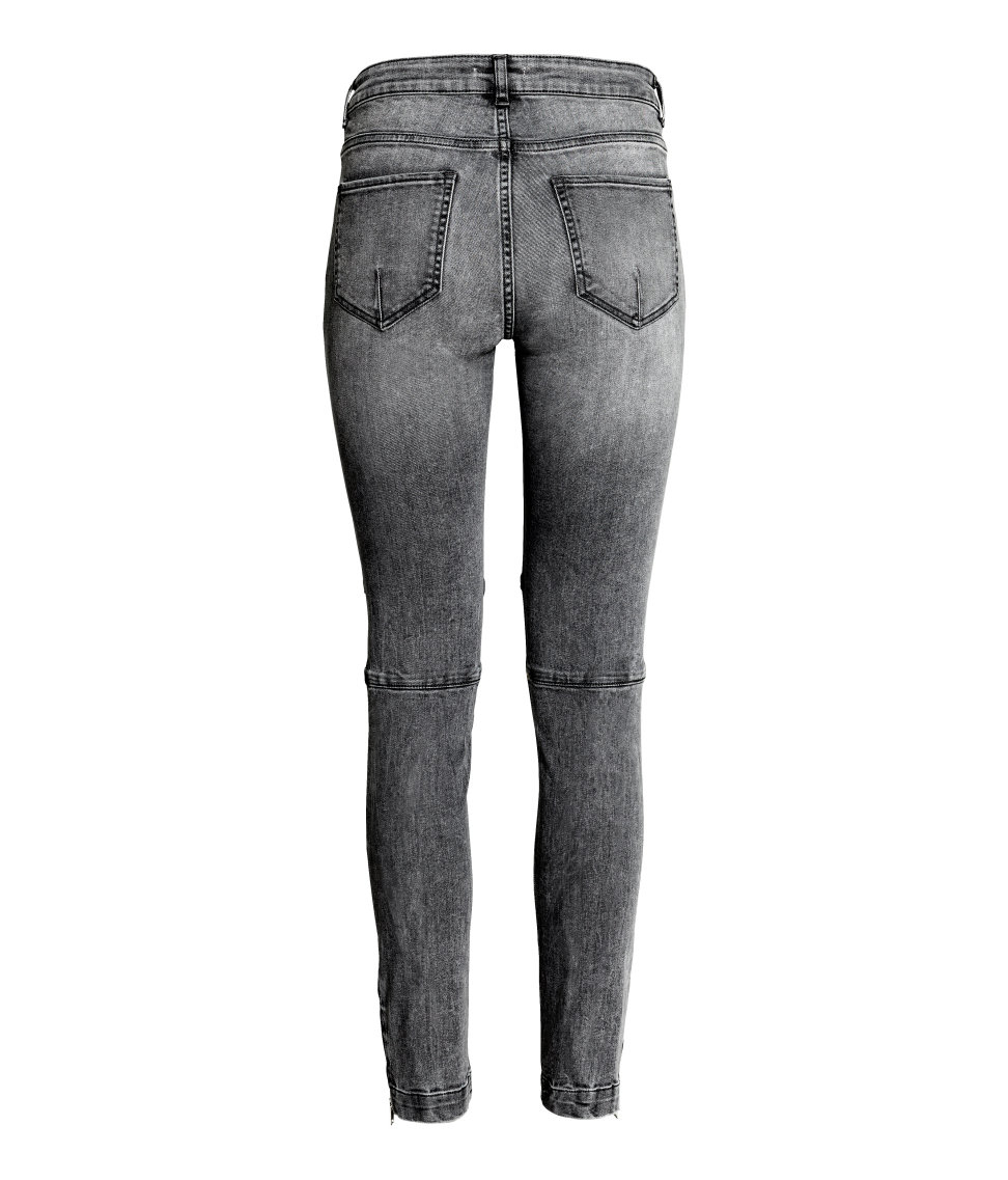 h&m jeans grey