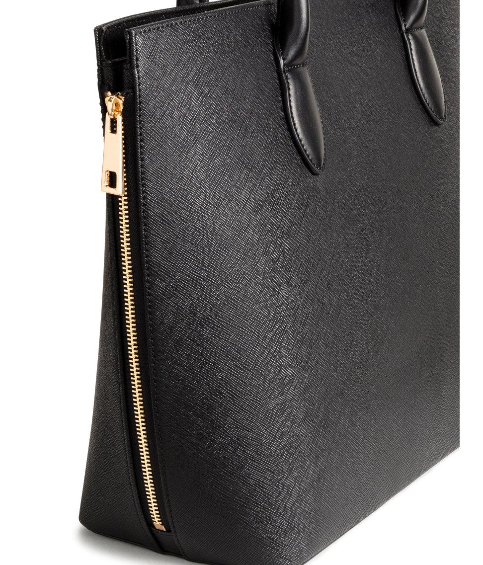 h and m black bag