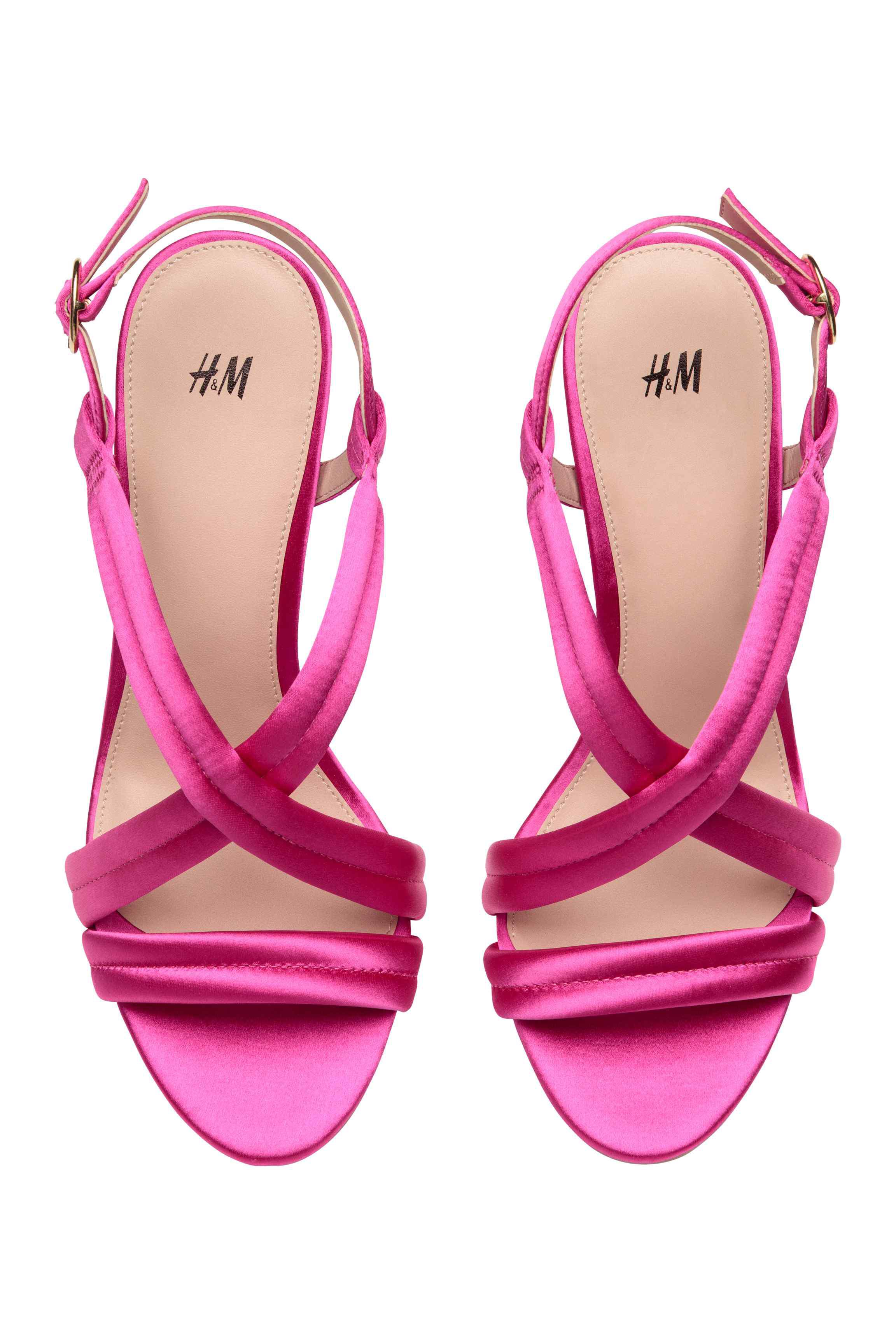 cerise pink sandals