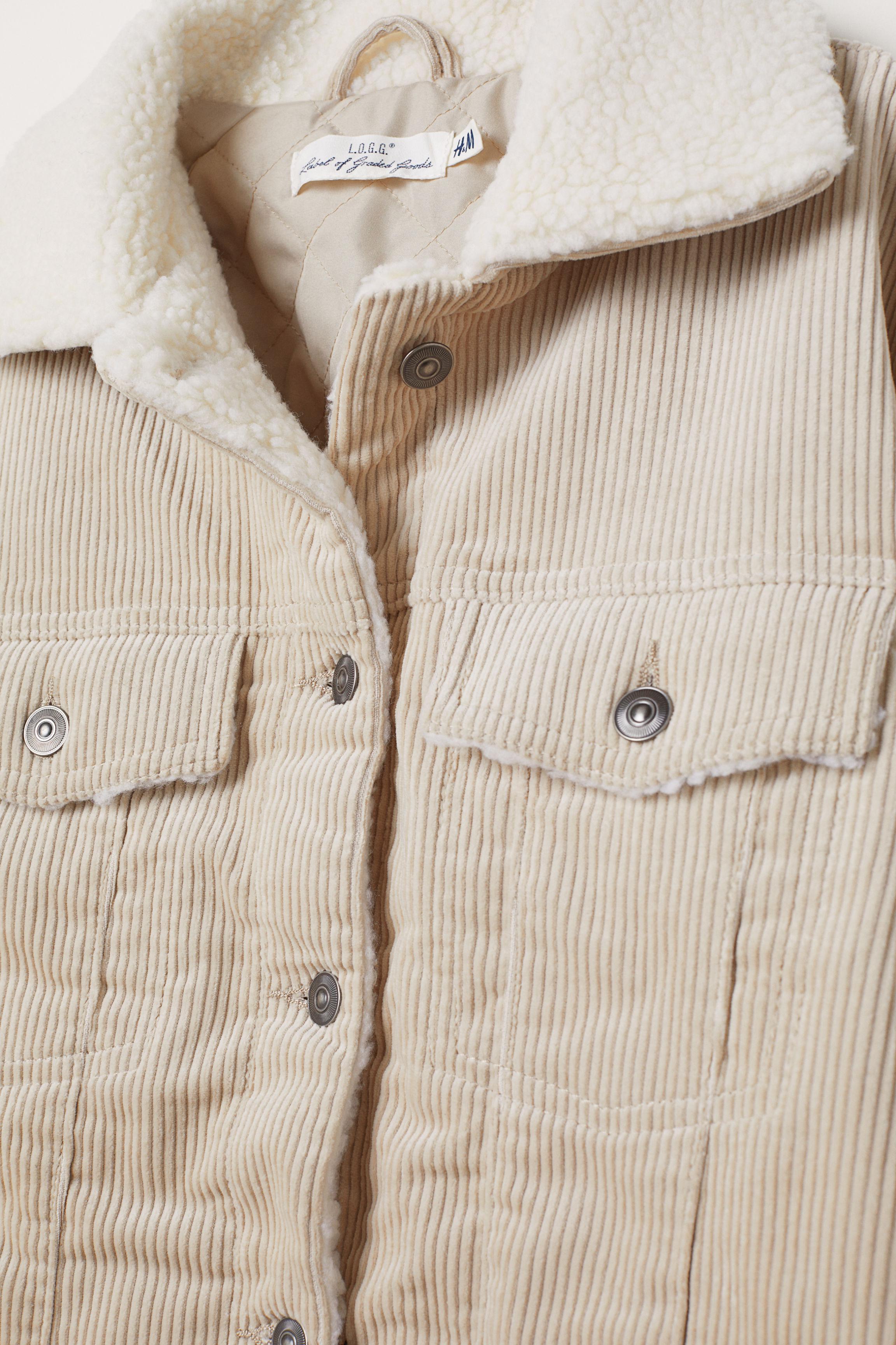 light corduroy jacket