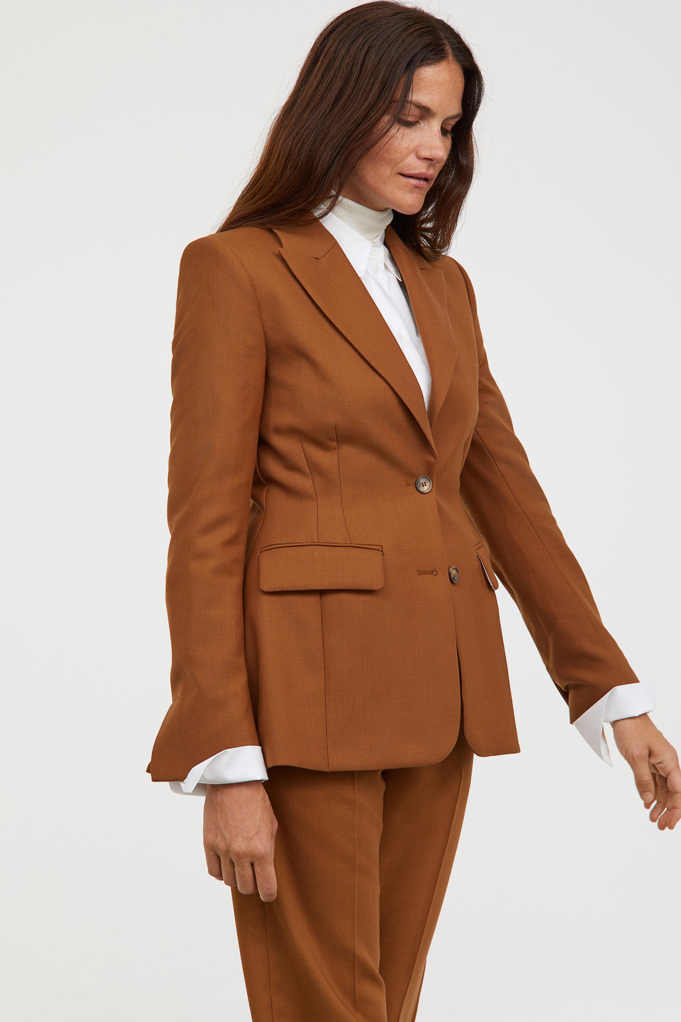 h and m fitted blazer