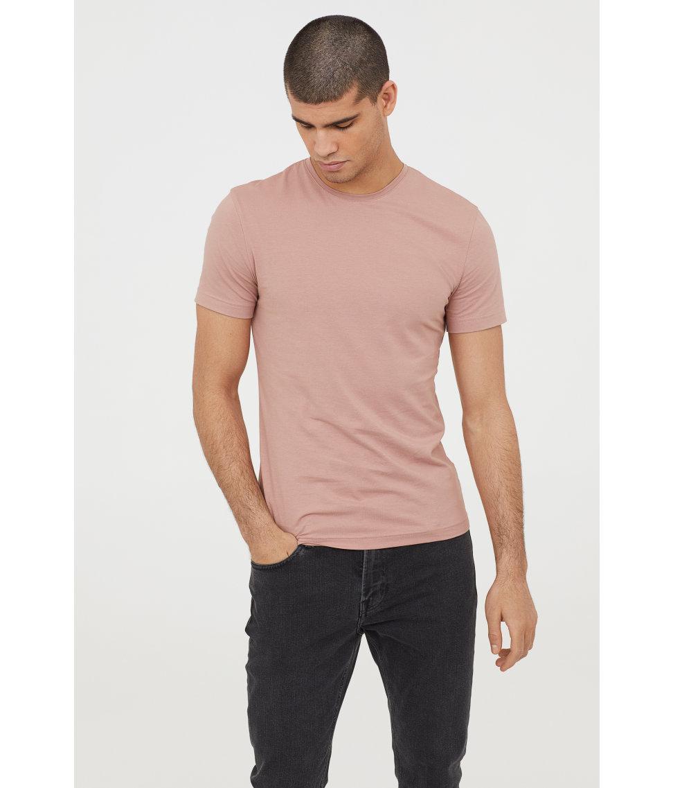 h&m muscle fit shirt