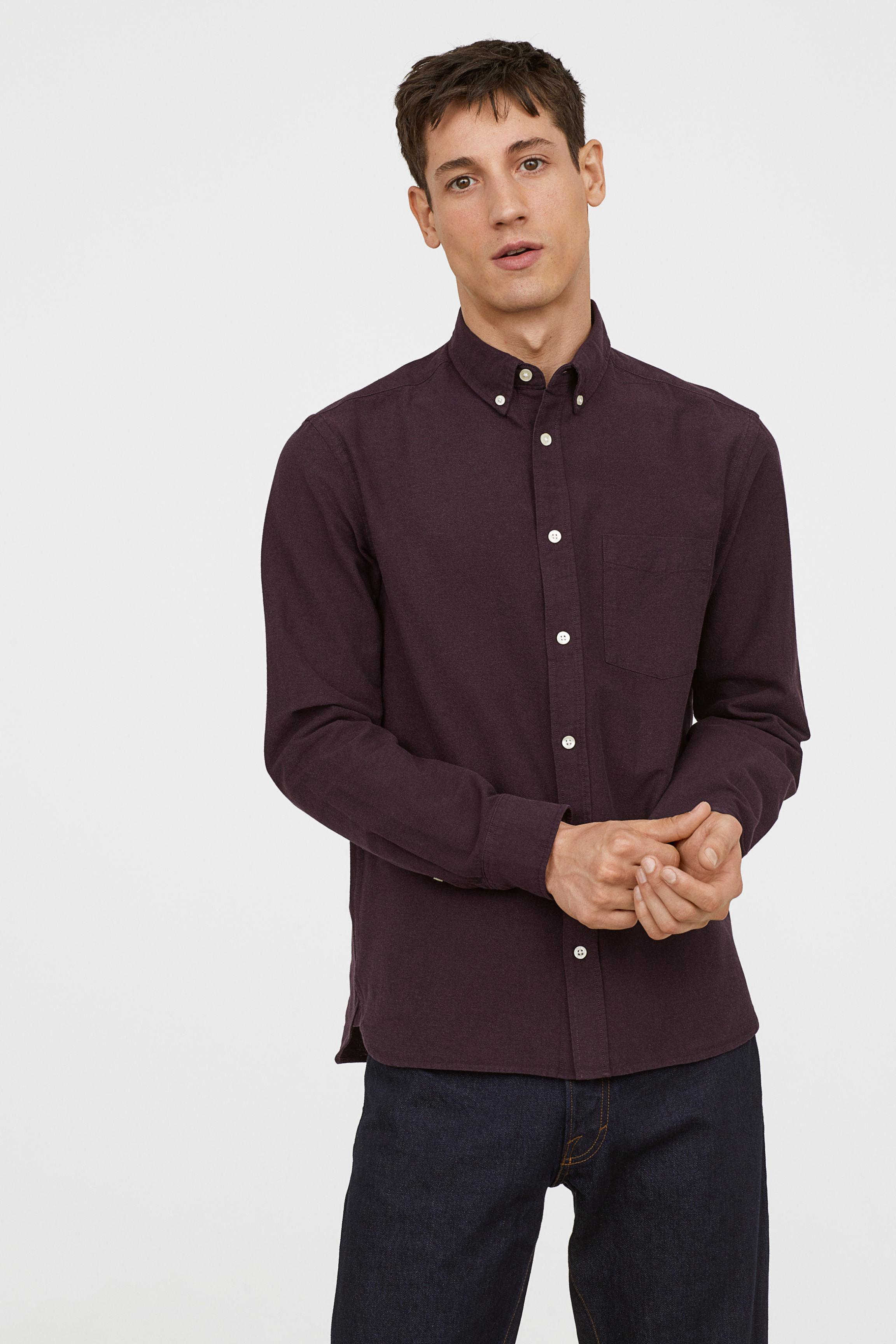 h and m oxford shirt