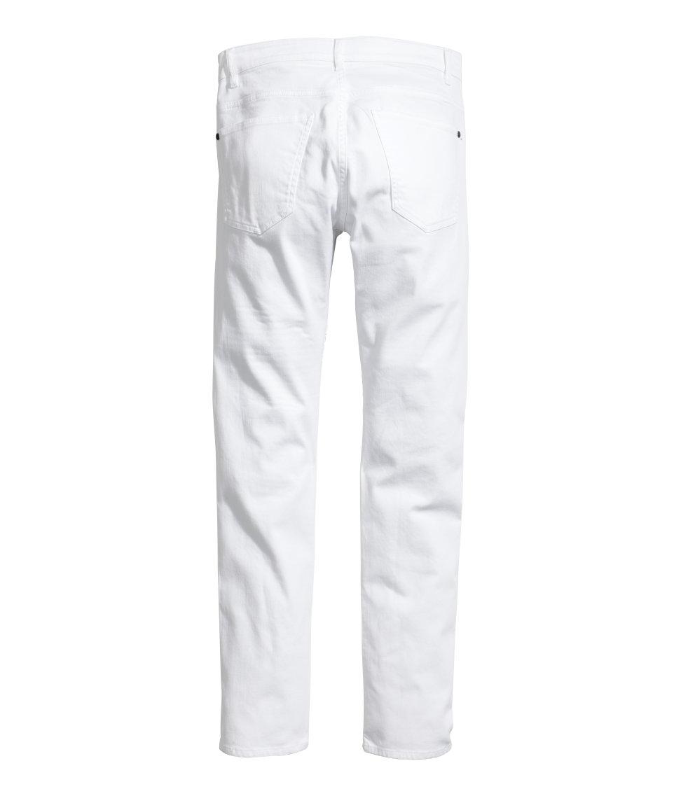 H And M White Pants