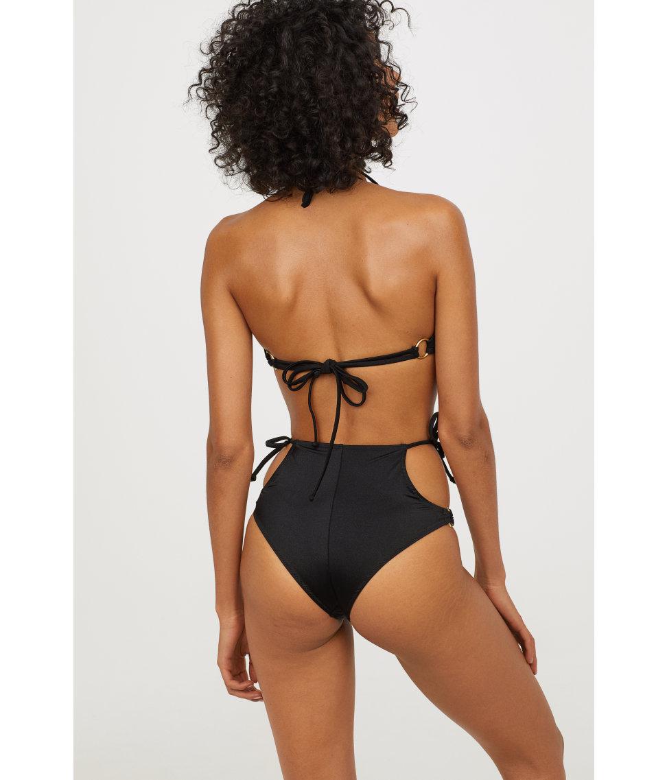 H&M Synthetic Brazilian Bikini Bottoms in Black - Lyst