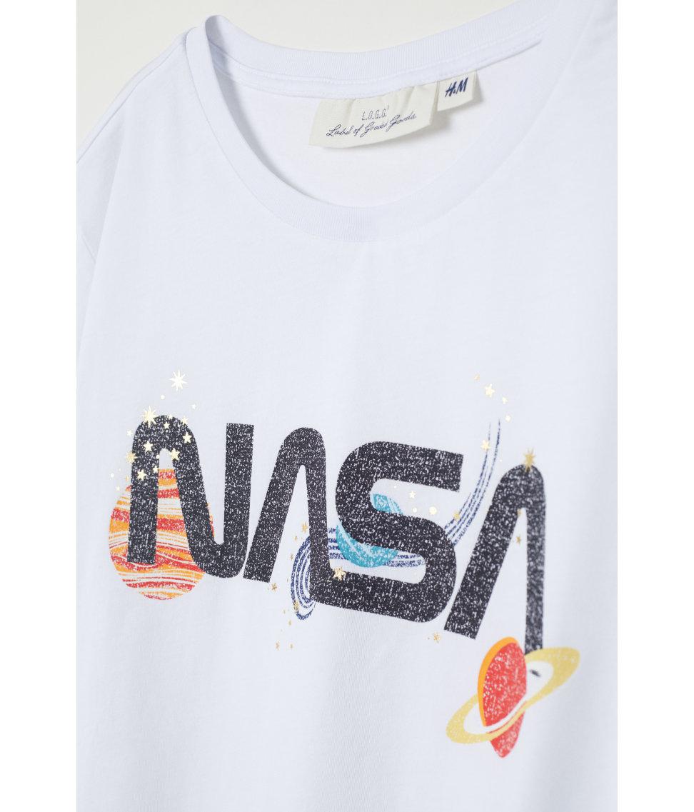 nasa t shirt h and m