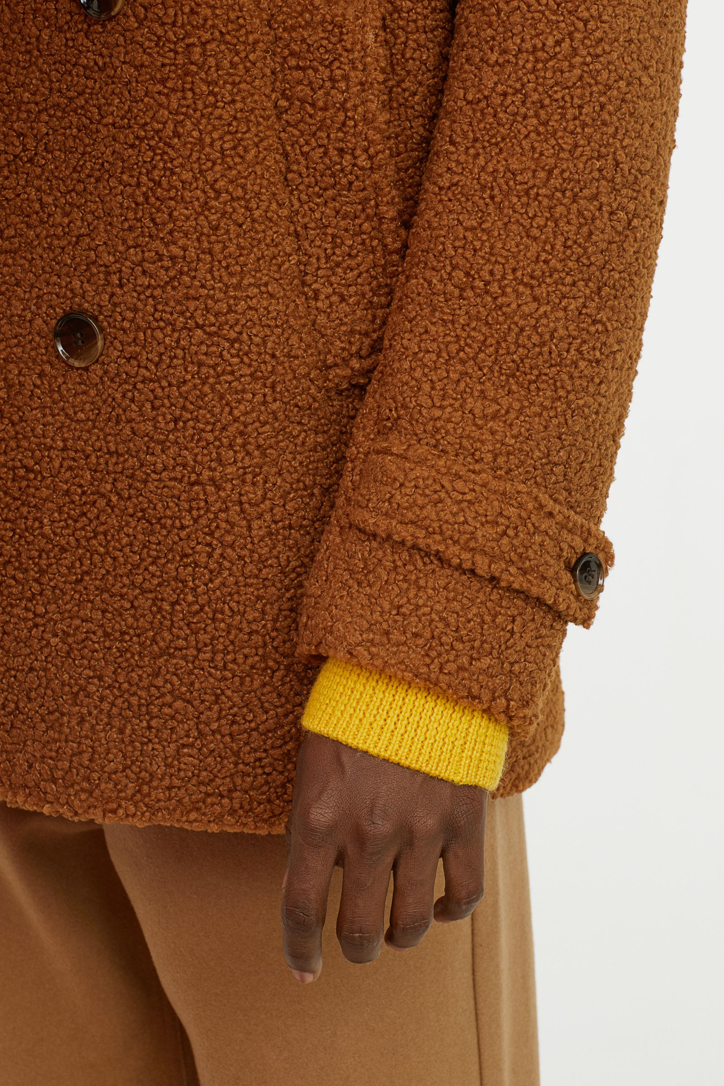 h&m pea coat mens