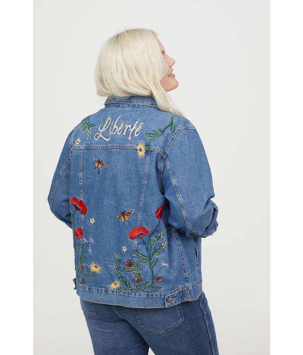 h and m jeans jacket