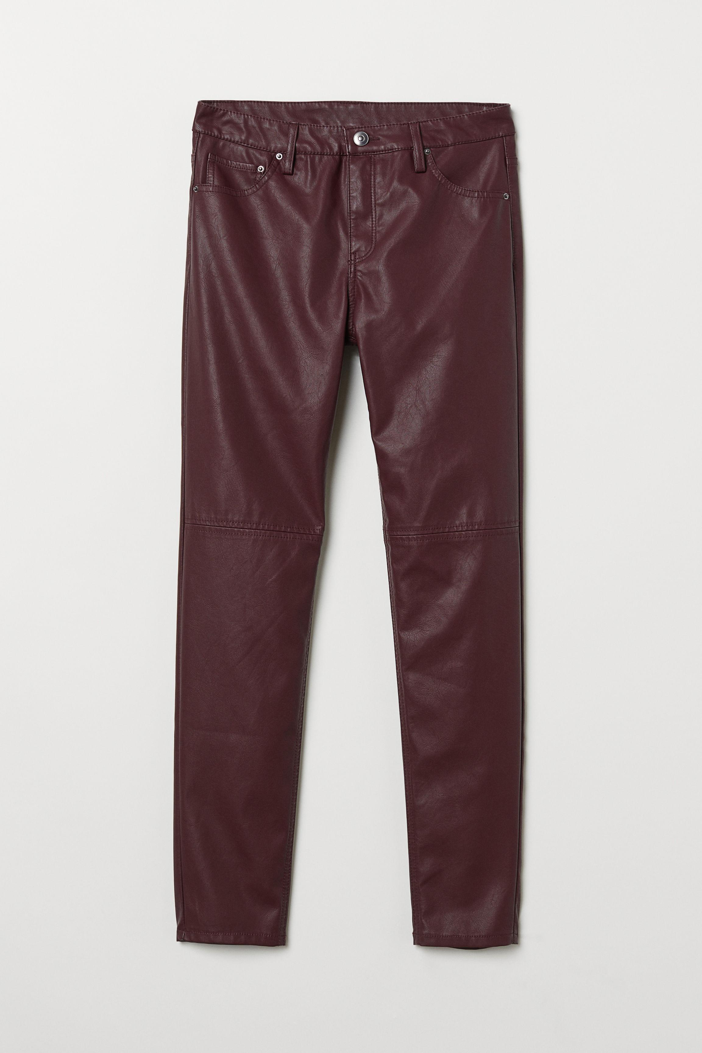 H\u0026M Faux Leather Pants | Lyst Australia