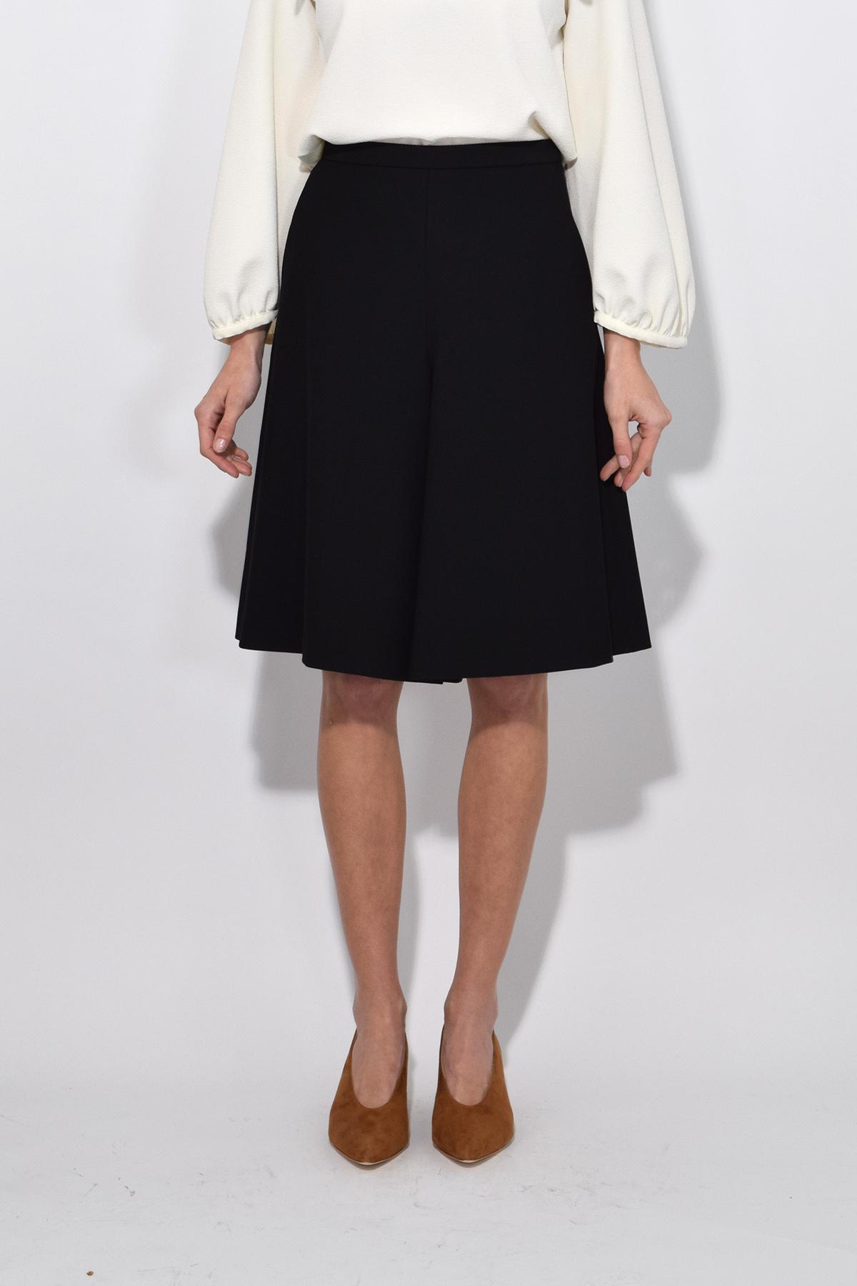 knee length culotte shorts