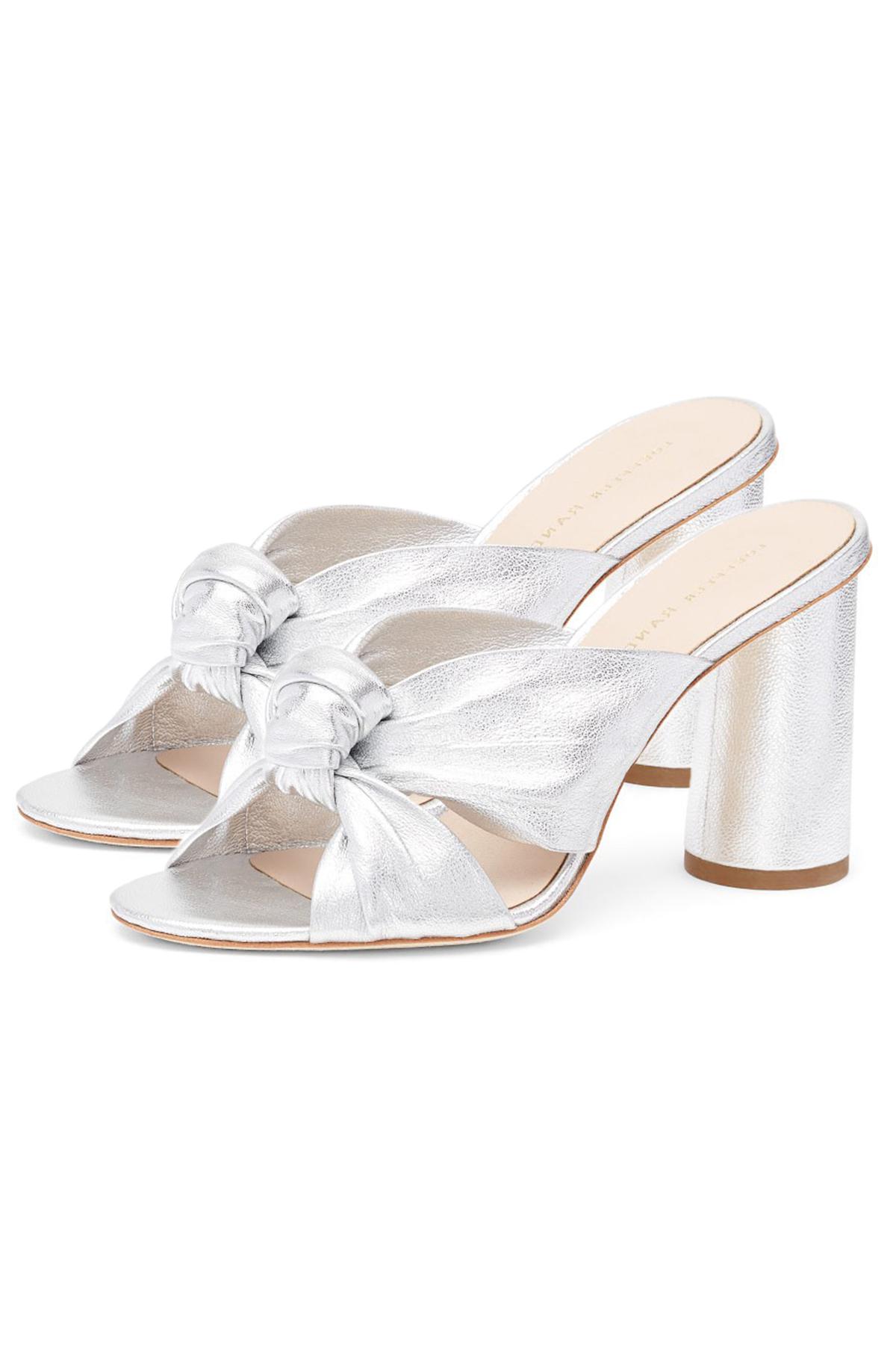 loeffler randall silver sandals