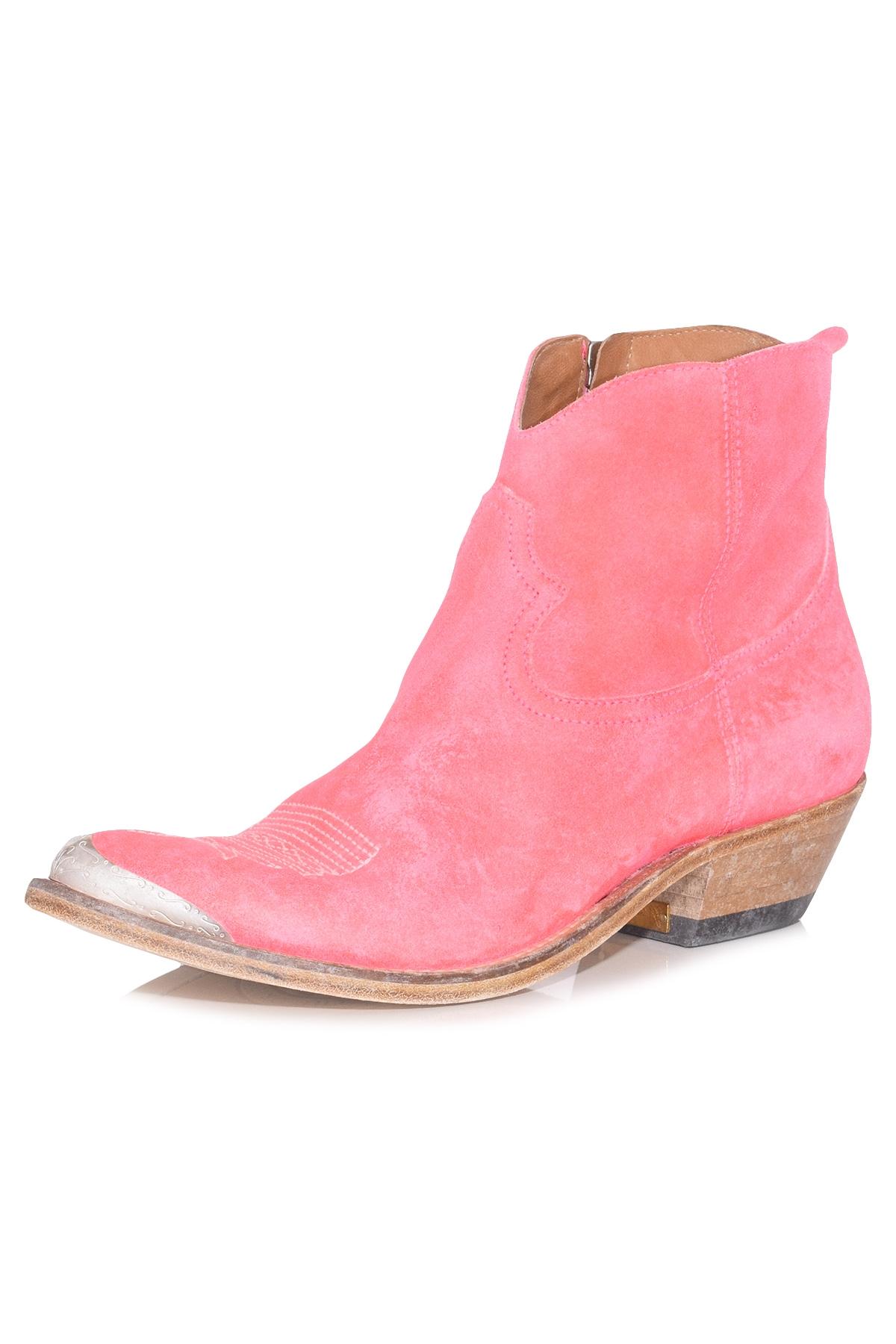 golden goose pink boots