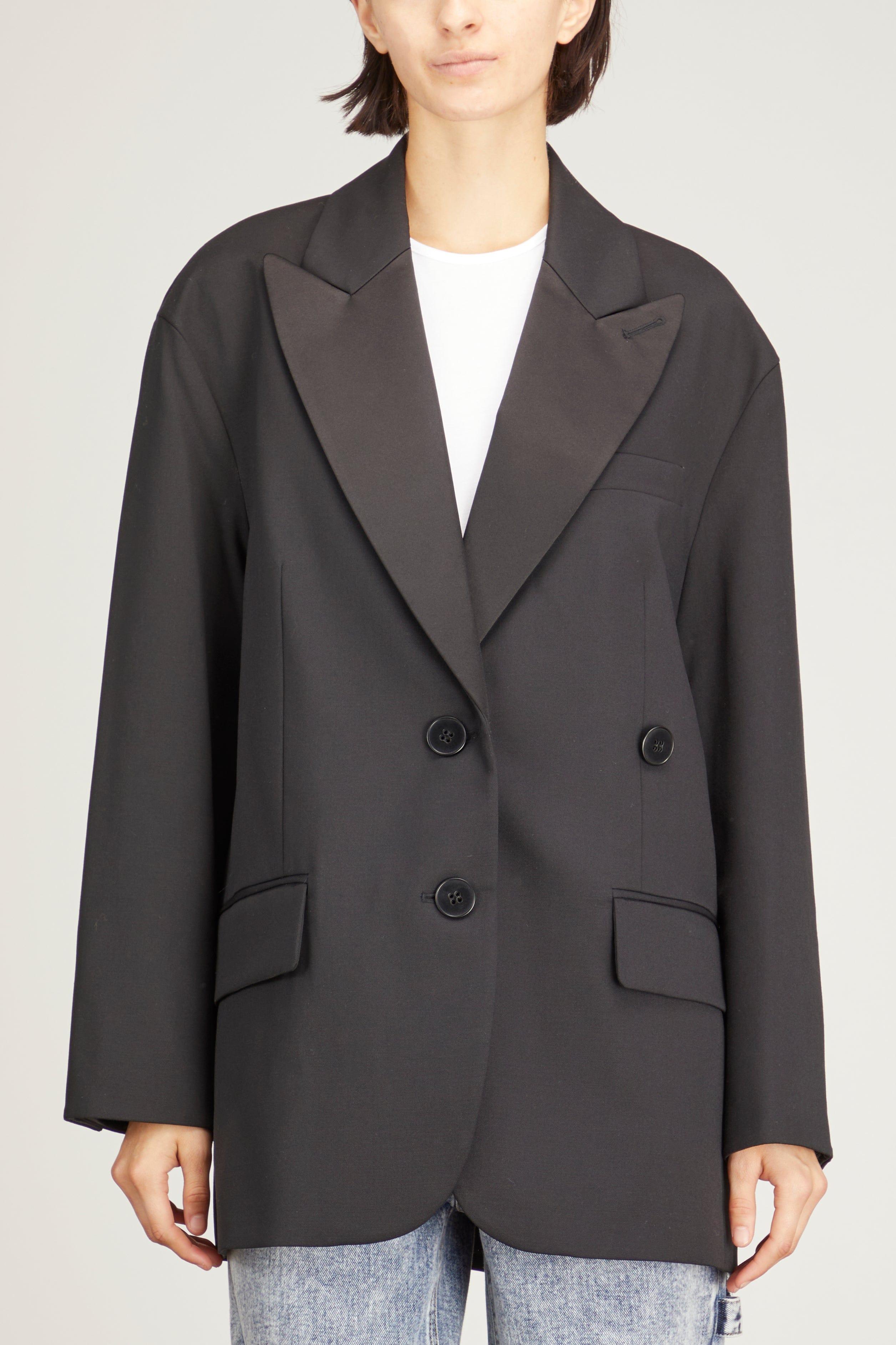Tibi tuxedo top
