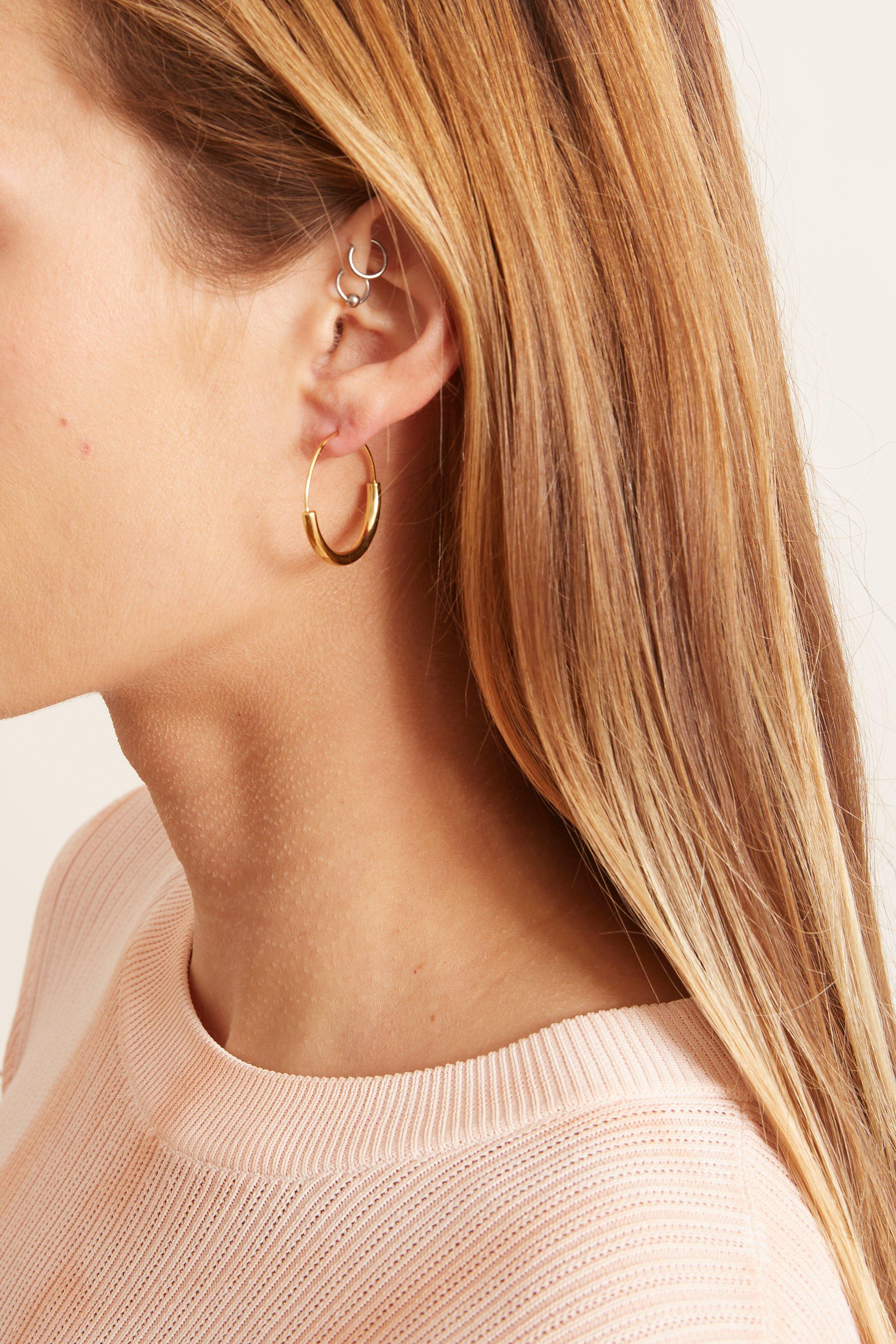 Maria Black Hoop Earrings 2025 | ciclica.eu